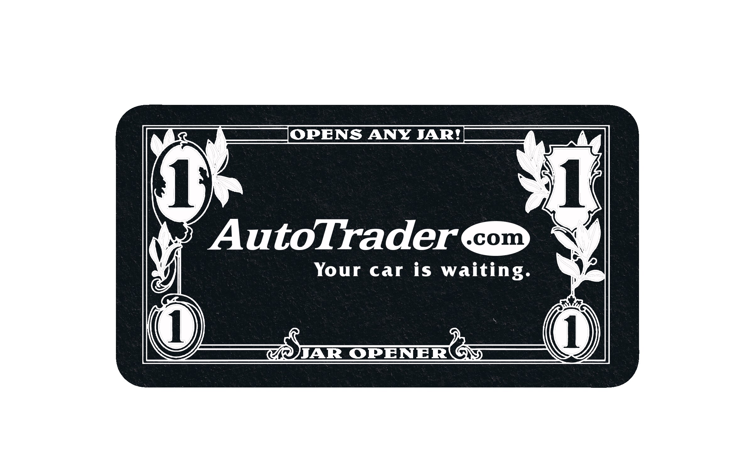 Picture of 6" Jumbo/King Dollar Bill Recycled Rubber Jar Opener
