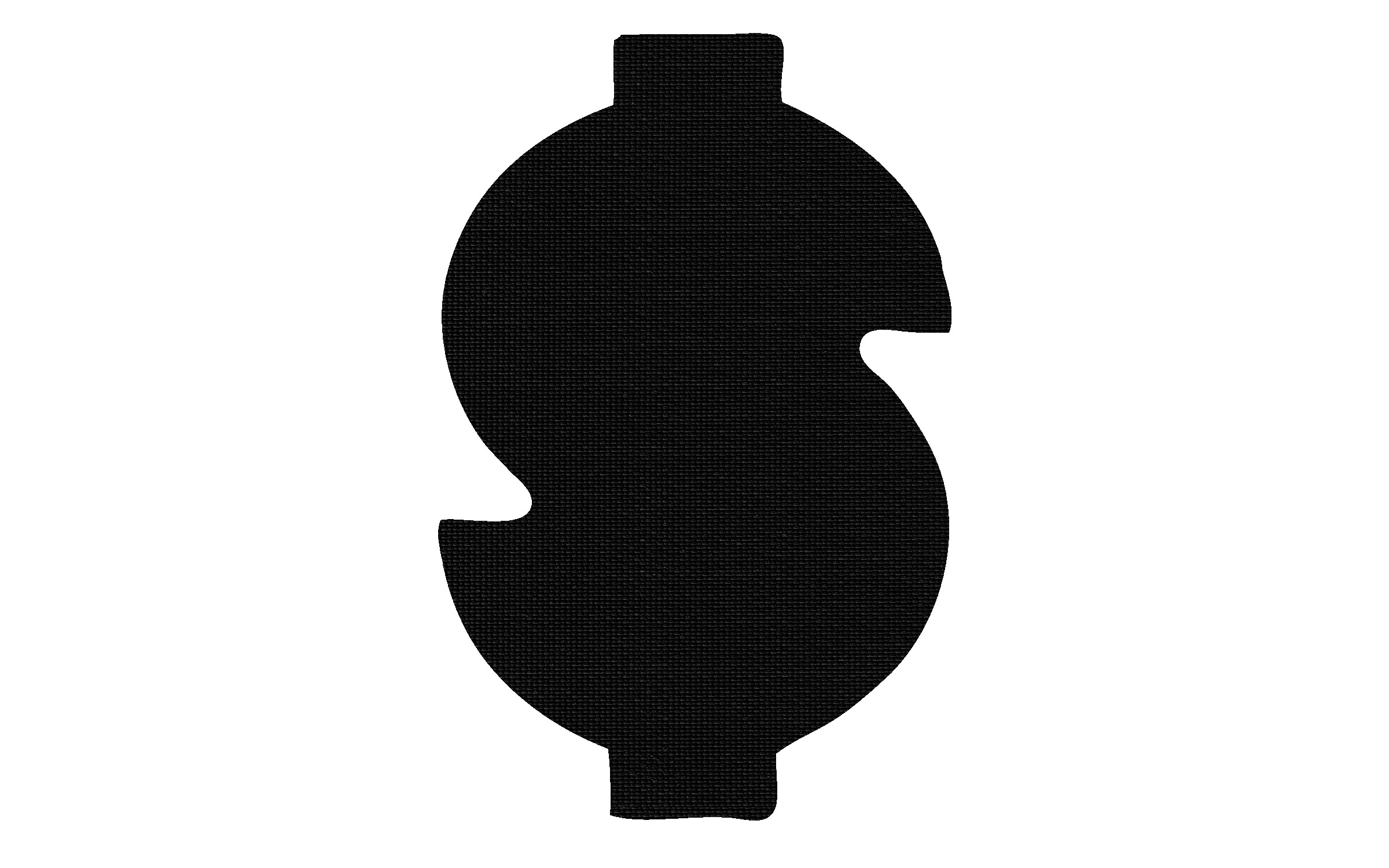 Picture of 5" Standard Rubber Dollar Sign Jar Opener