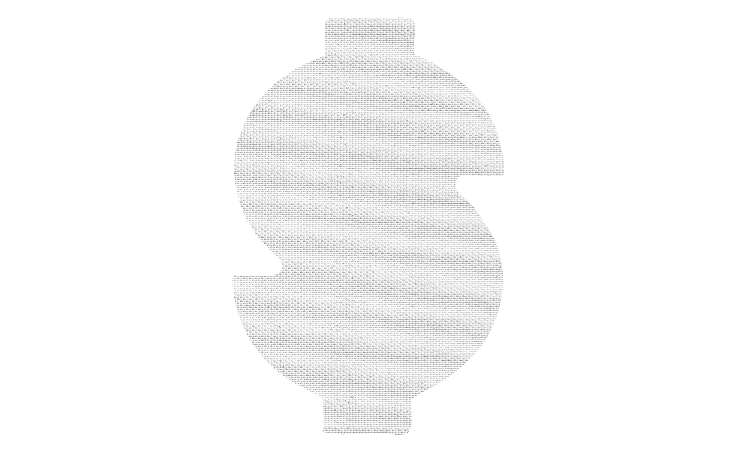 Picture of 5" Standard Rubber Dollar Sign Jar Opener