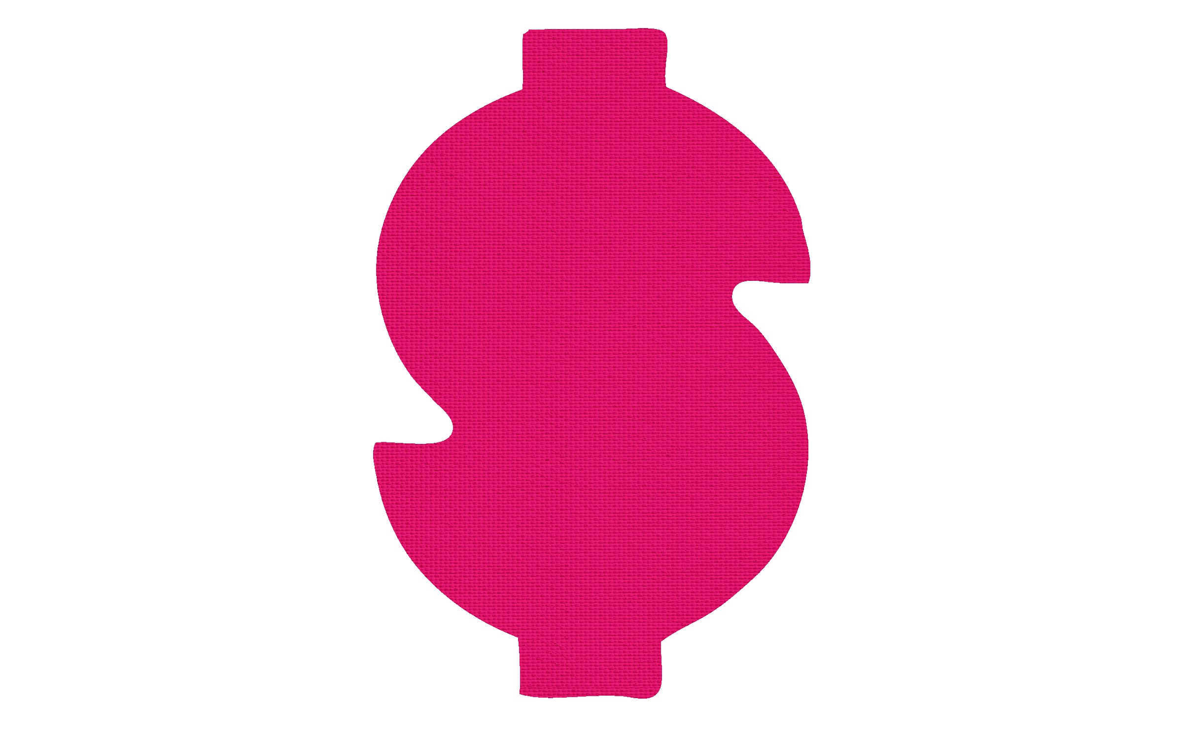 Picture of 5" Standard Rubber Dollar Sign Jar Opener
