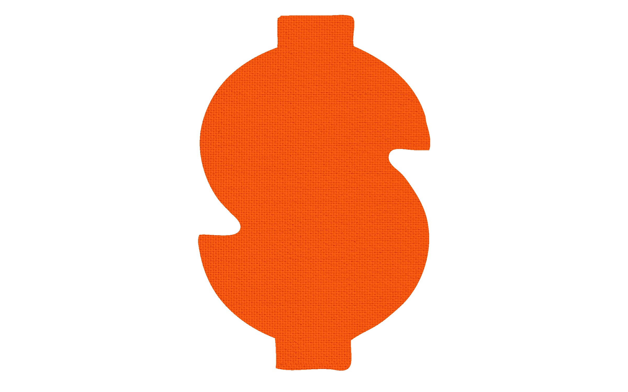 Picture of 5" Standard Rubber Dollar Sign Jar Opener