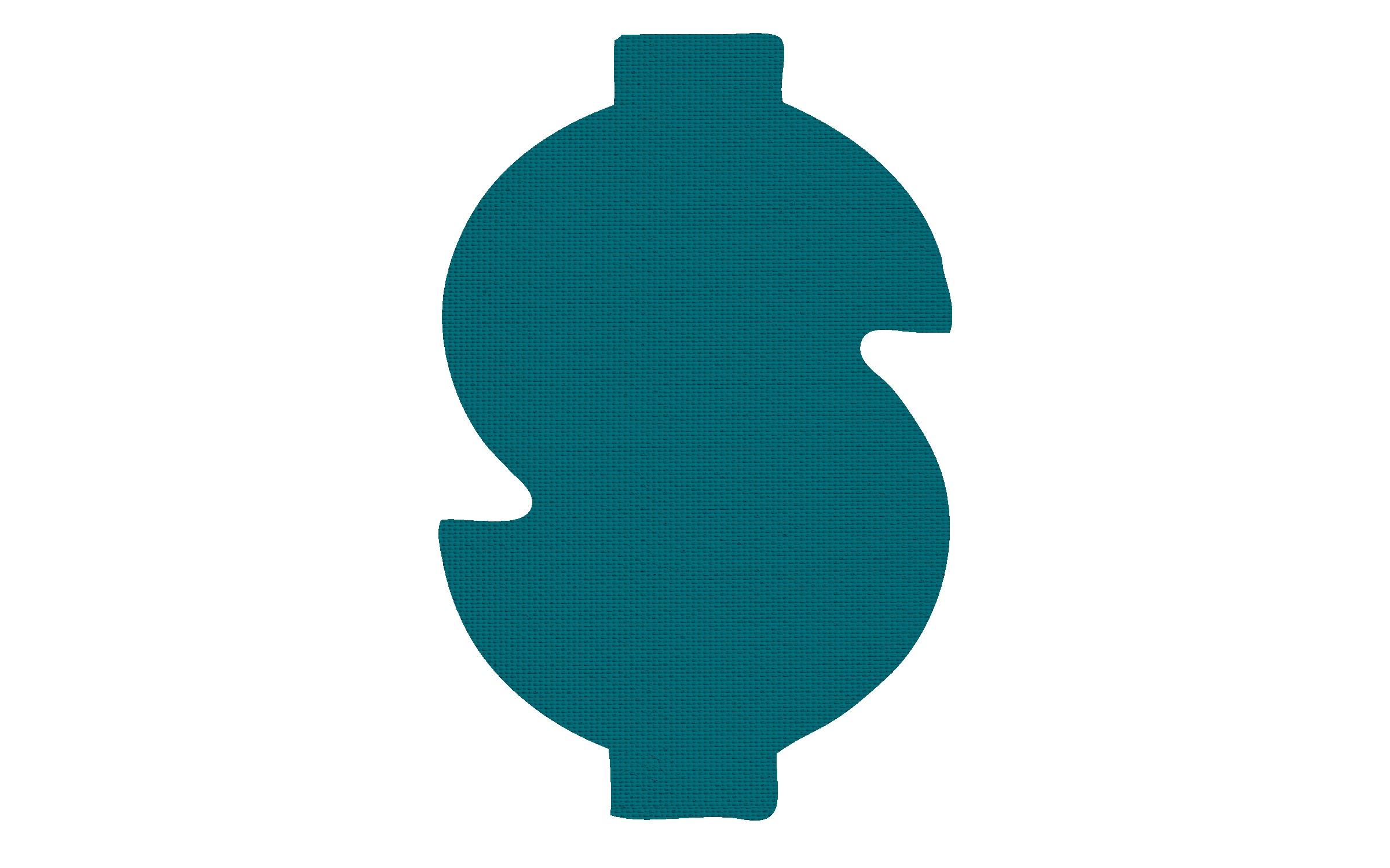 Picture of 5" Standard Rubber Dollar Sign Jar Opener