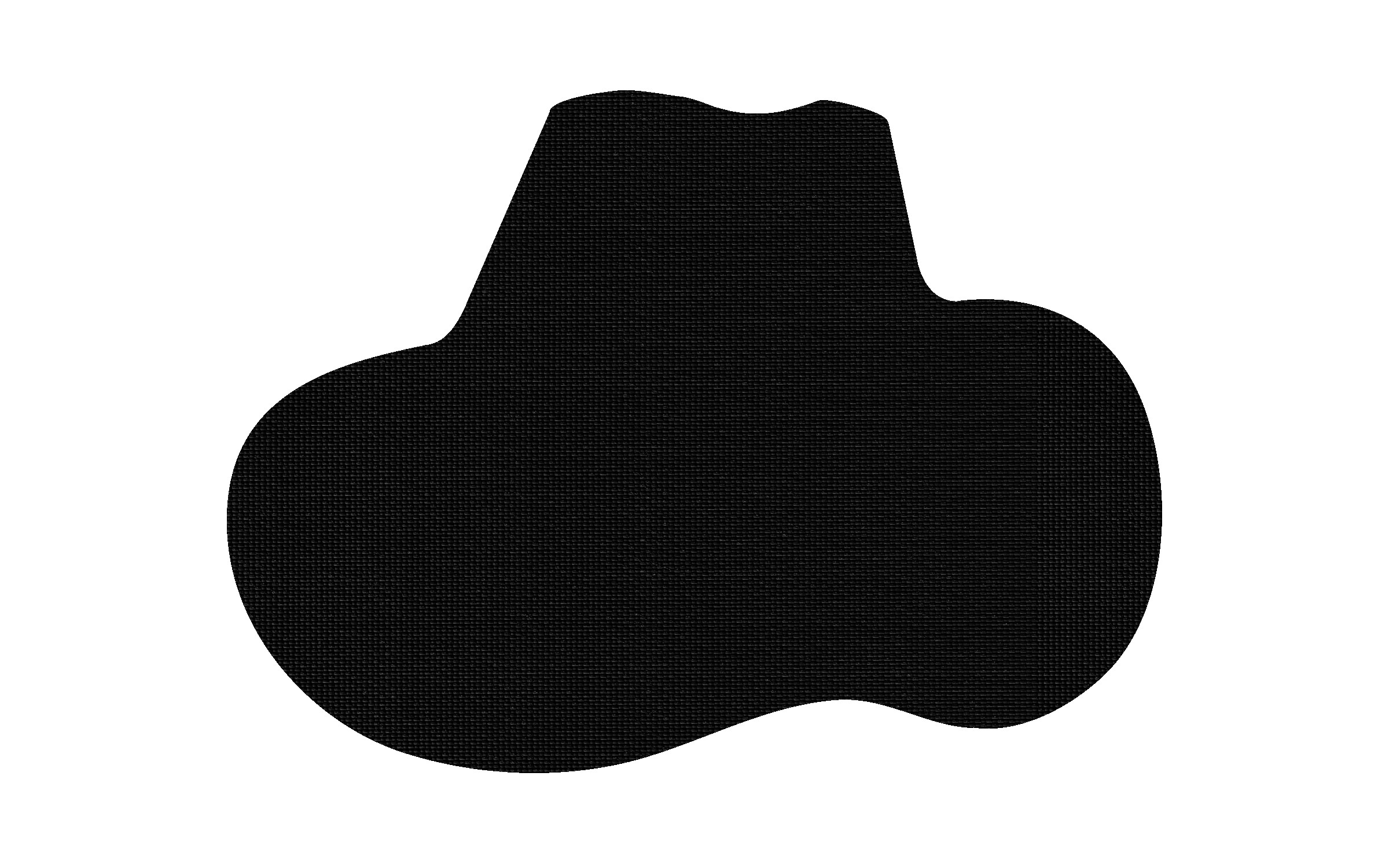 Picture of 5" Standard Rubber Cowboy Hat Jar Opener
