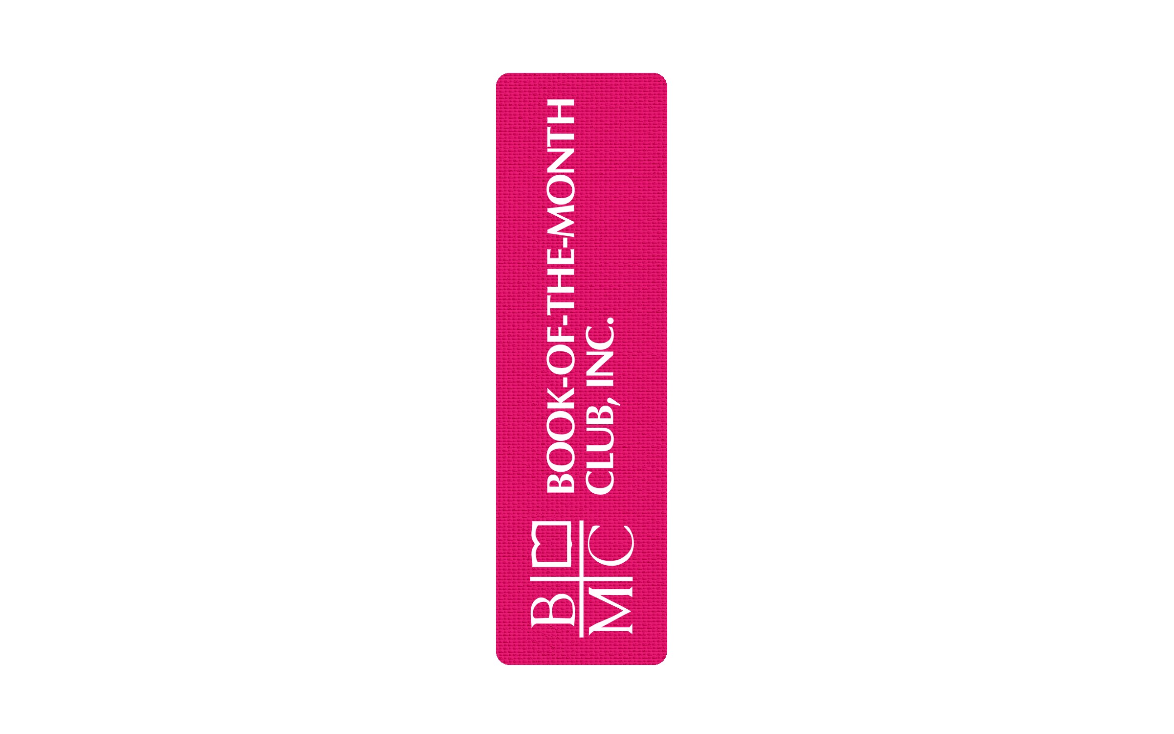 Picture of Rectangle Rubber Bookmark