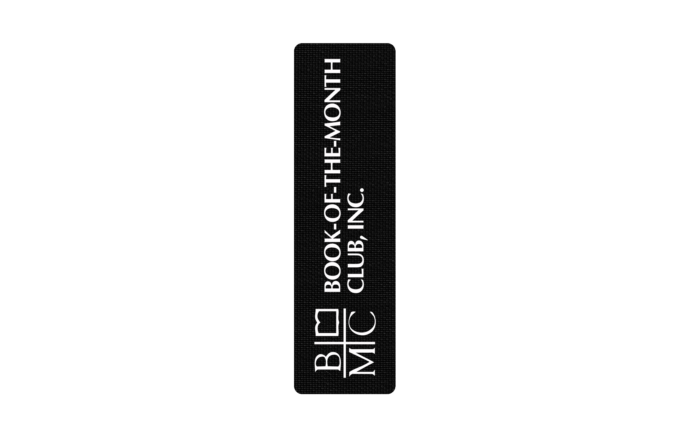 Picture of Rectangle Rubber Bookmark