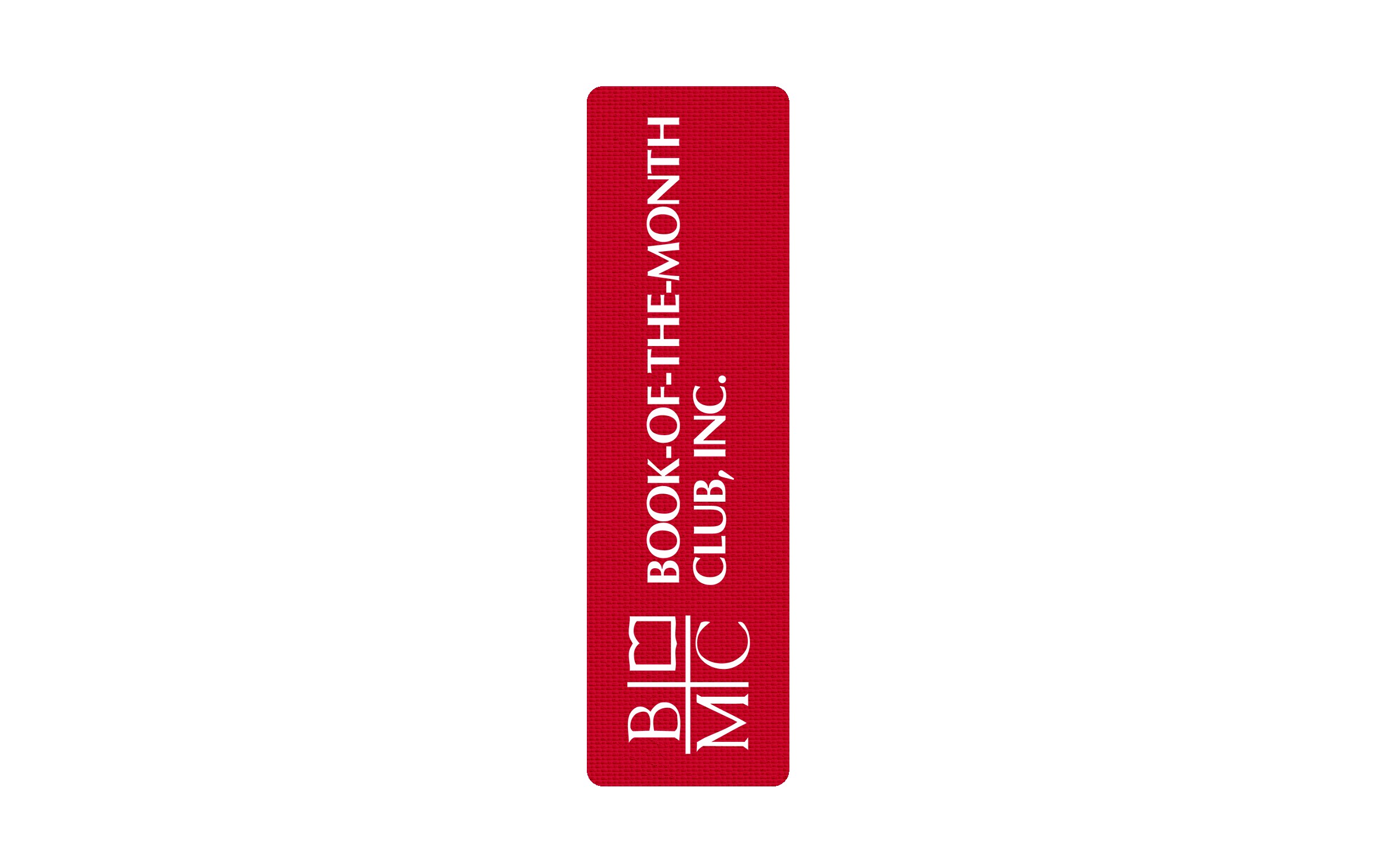 Picture of Rectangle Rubber Bookmark