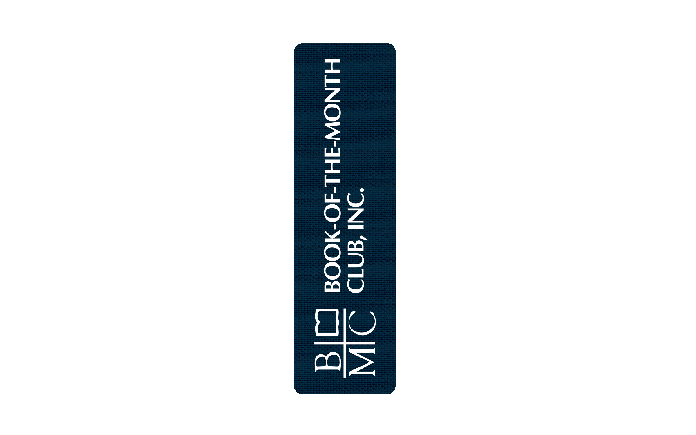 Picture of Rectangle Rubber Bookmark
