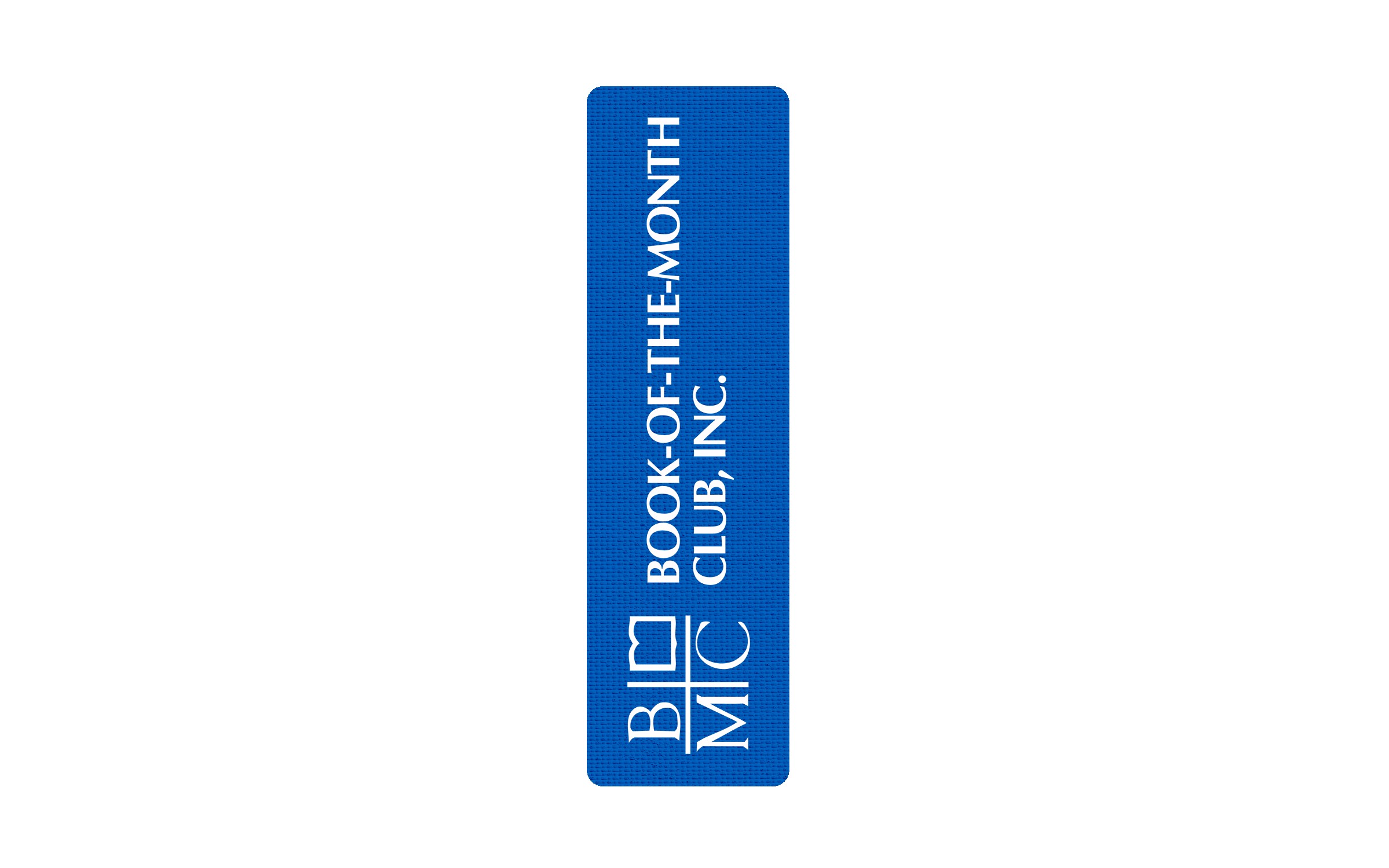 Picture of Rectangle Rubber Bookmark