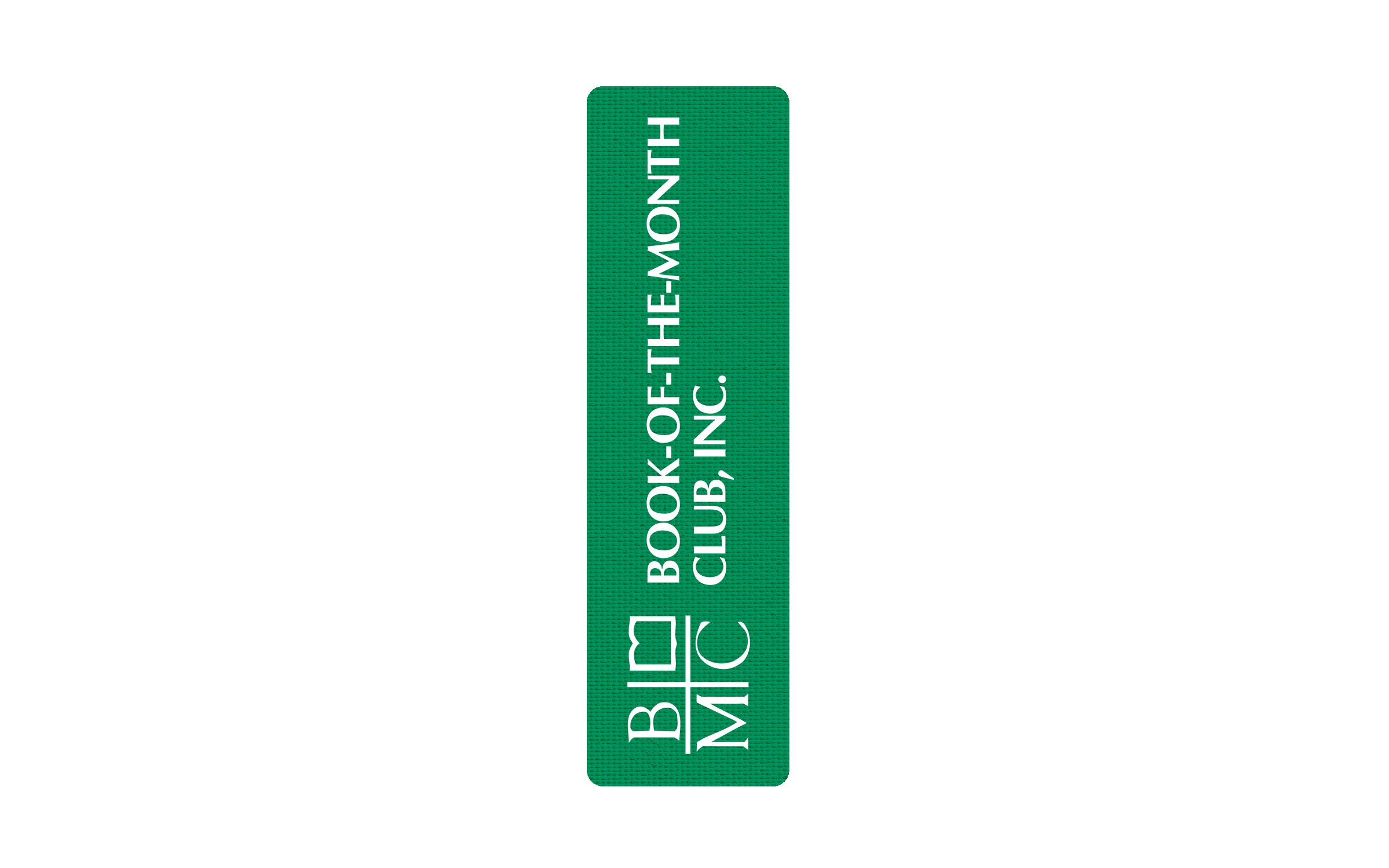 Picture of Rectangle Rubber Bookmark