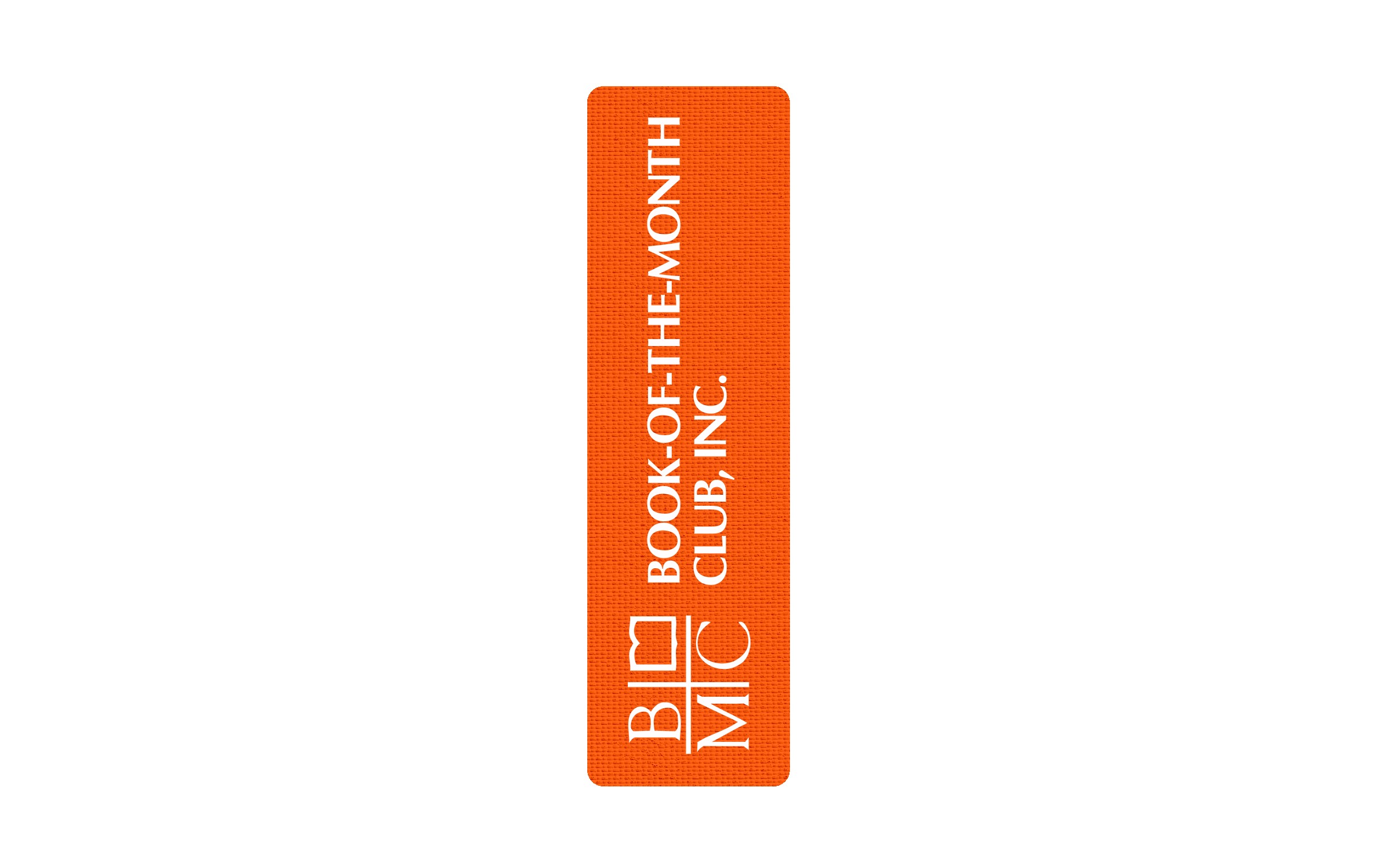 Picture of Rectangle Rubber Bookmark