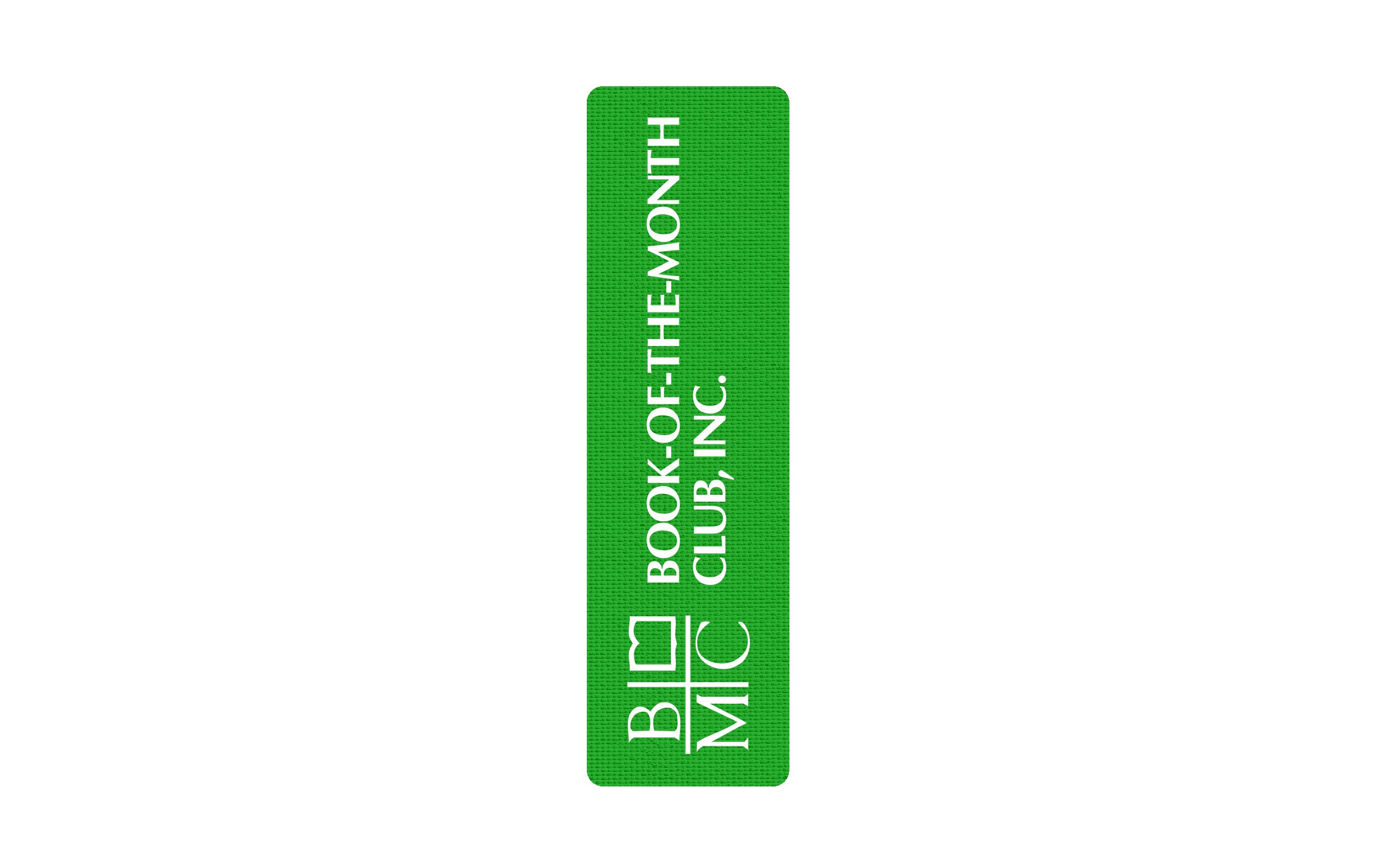 Picture of Rectangle Rubber Bookmark