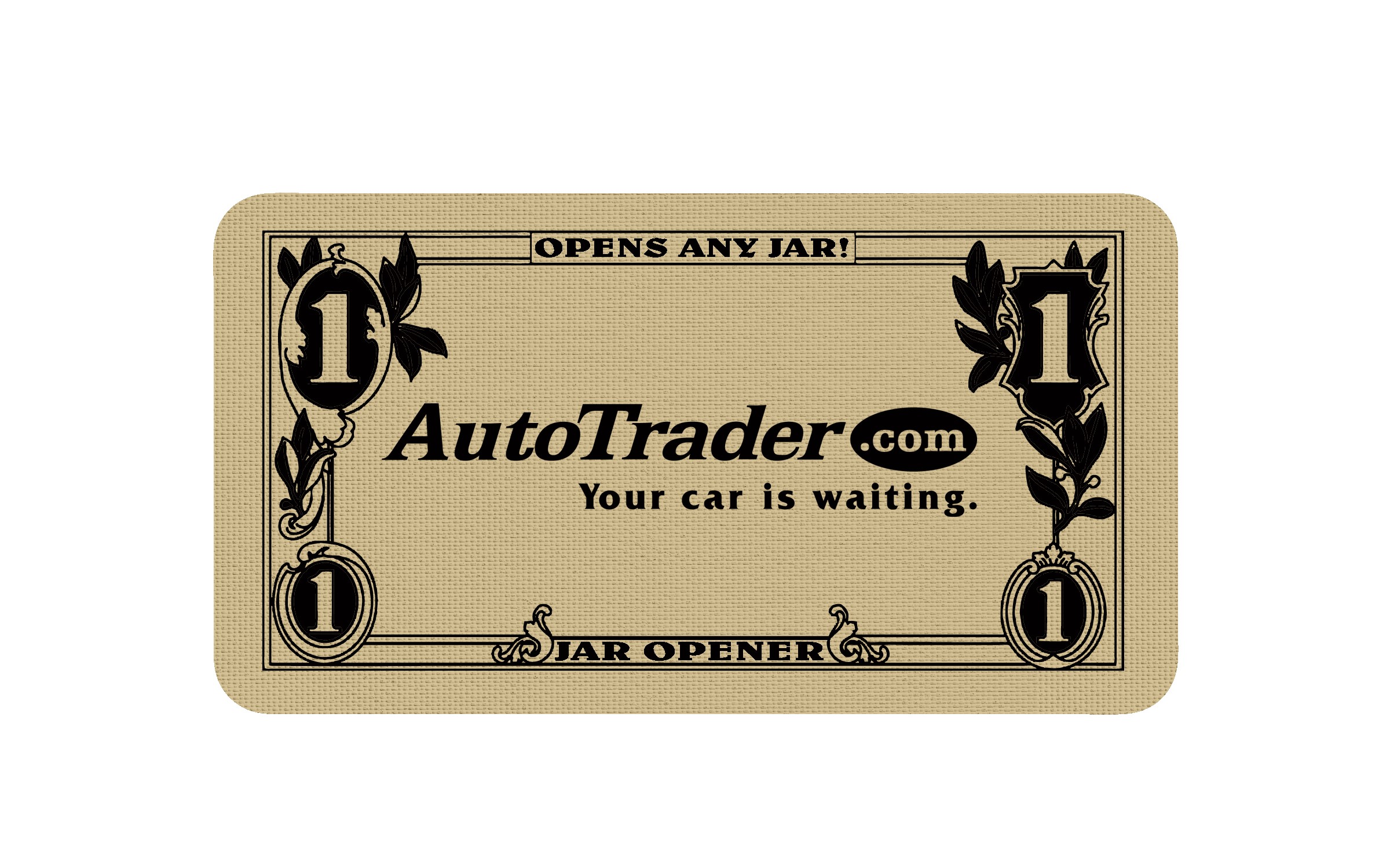 Picture of 6" Jumbo/King Rubber Dollar Bill Jar Opener