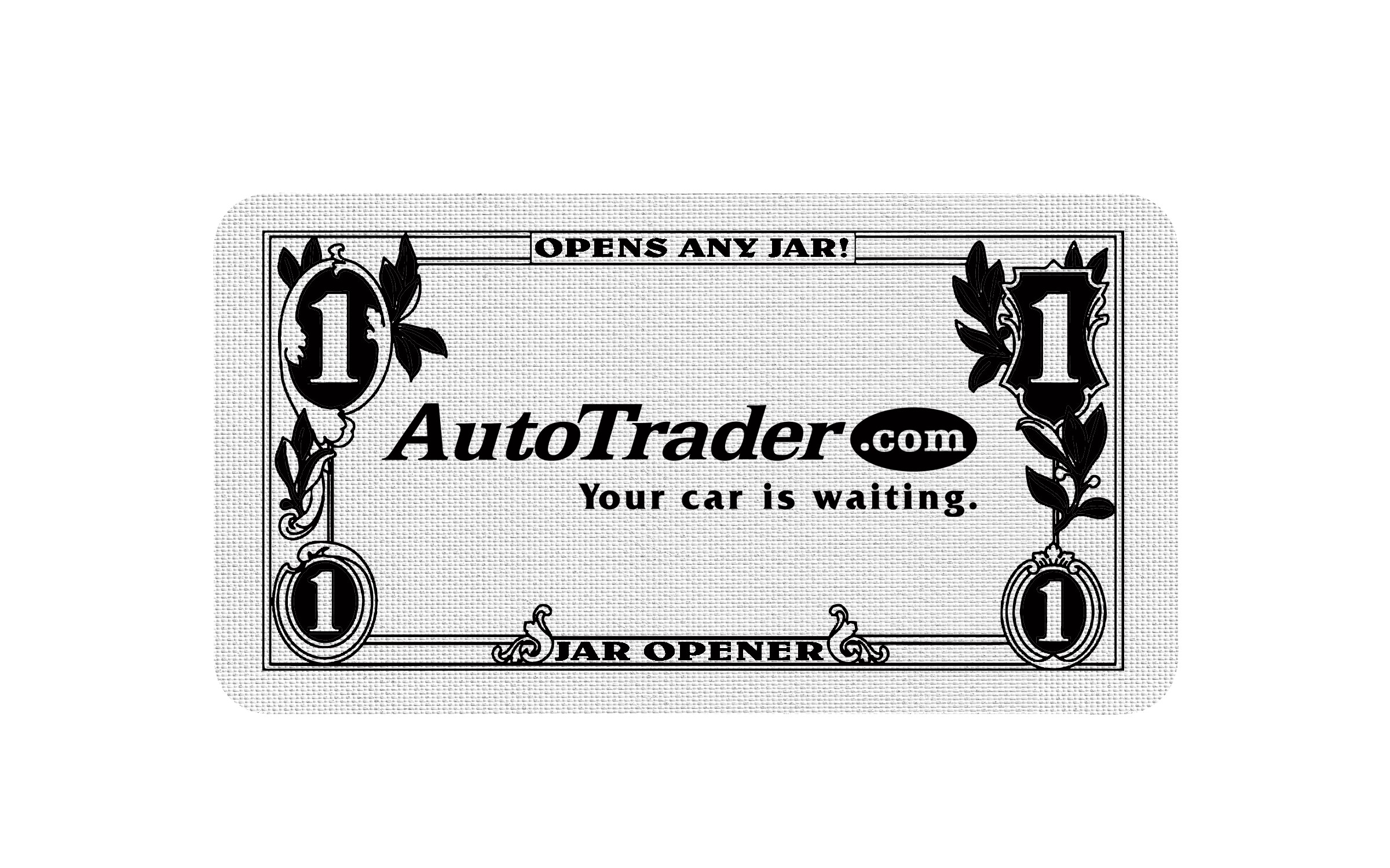 Picture of 6" Jumbo/King Rubber Dollar Bill Jar Opener