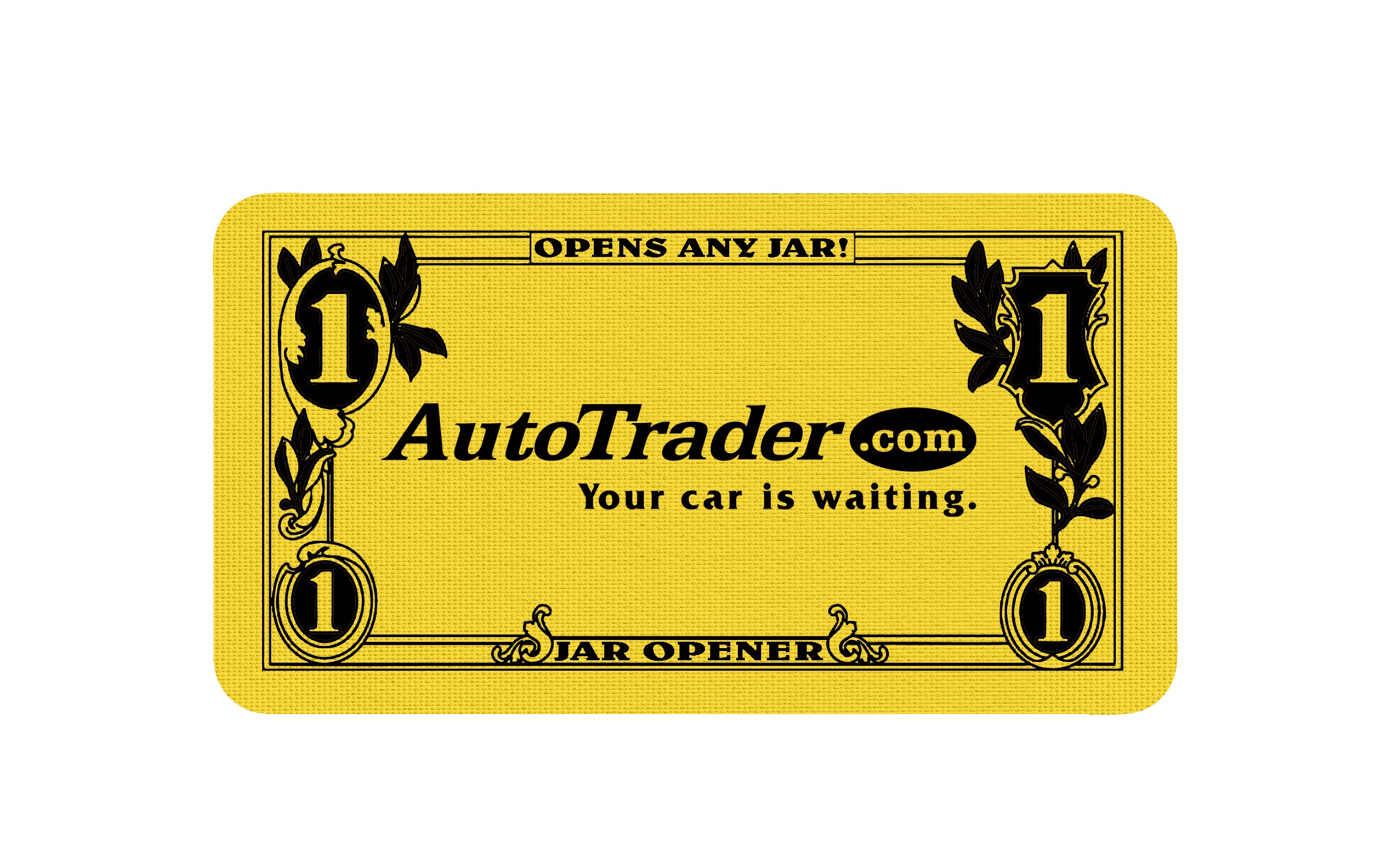 Picture of 6" Jumbo/King Rubber Dollar Bill Jar Opener
