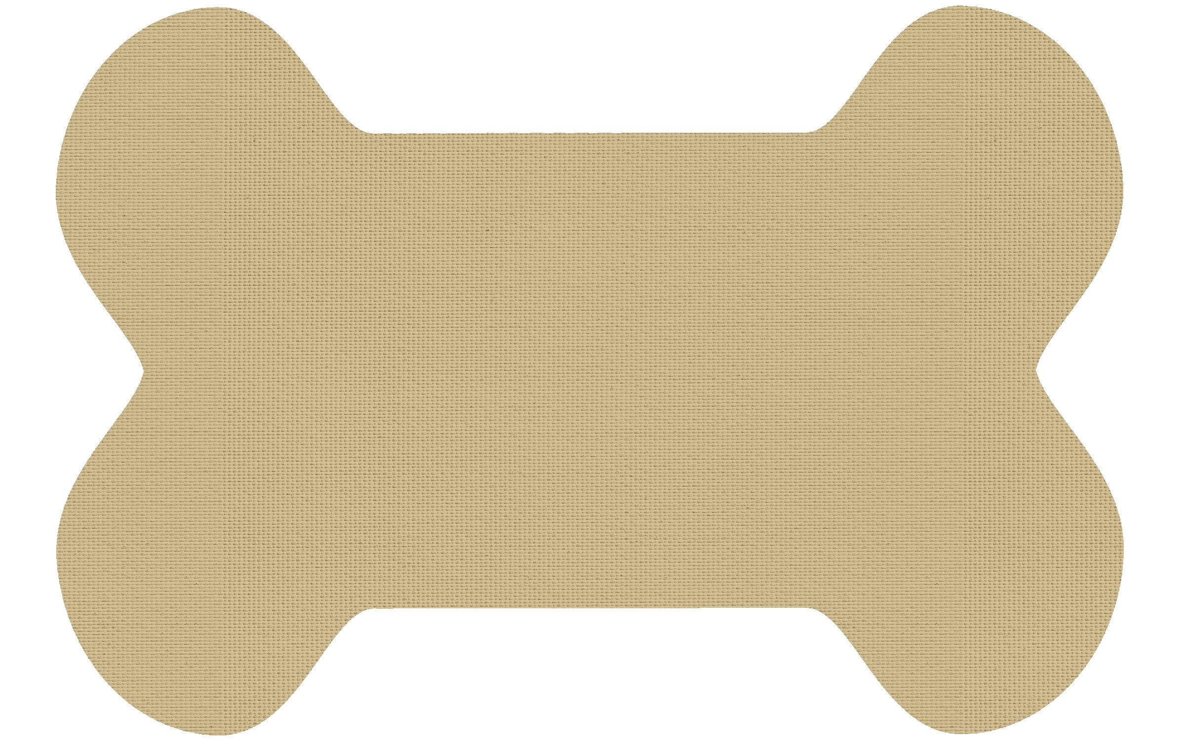 Picture of Dog Bone Vinyl Mat