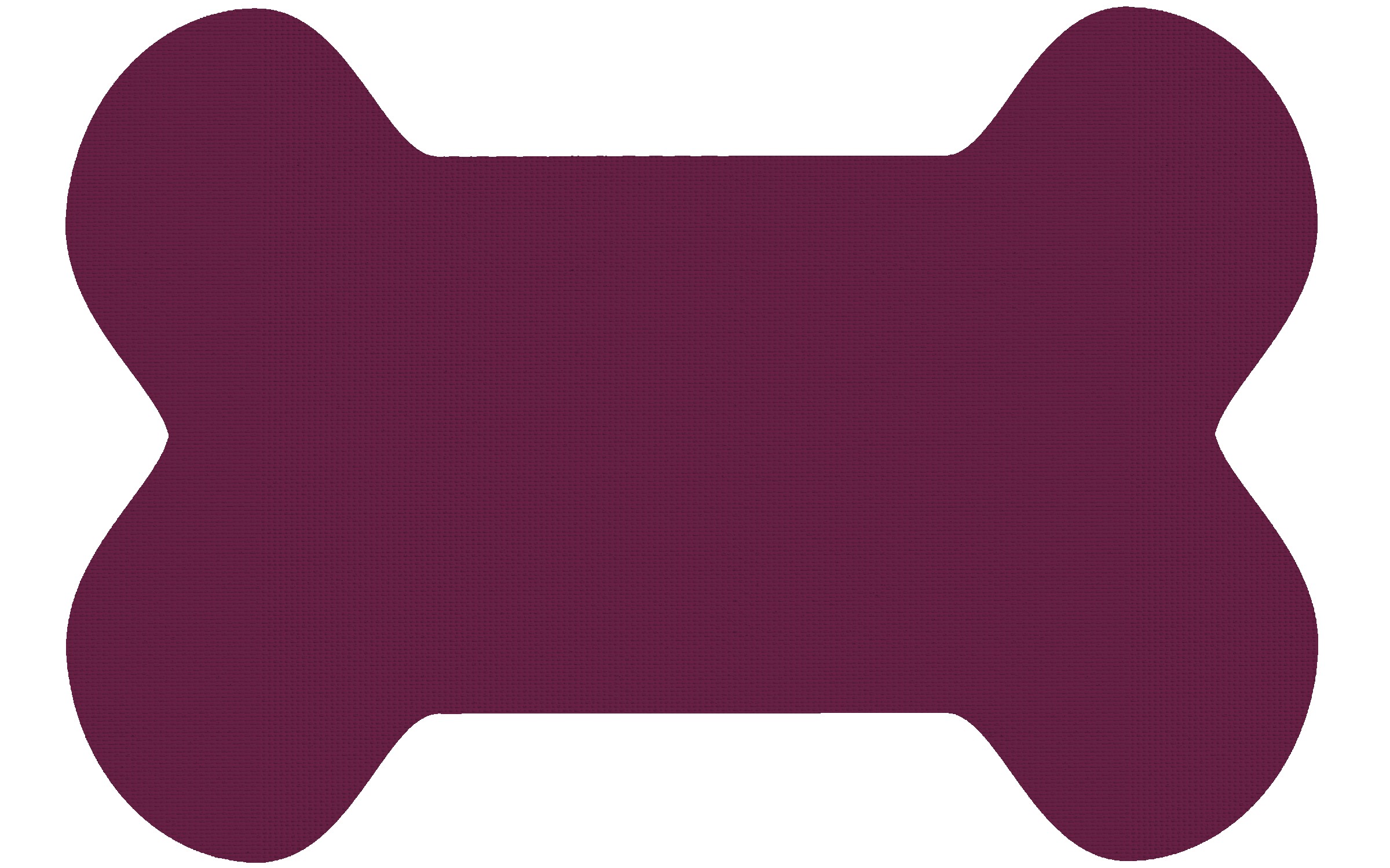 Picture of Dog Bone Vinyl Mat