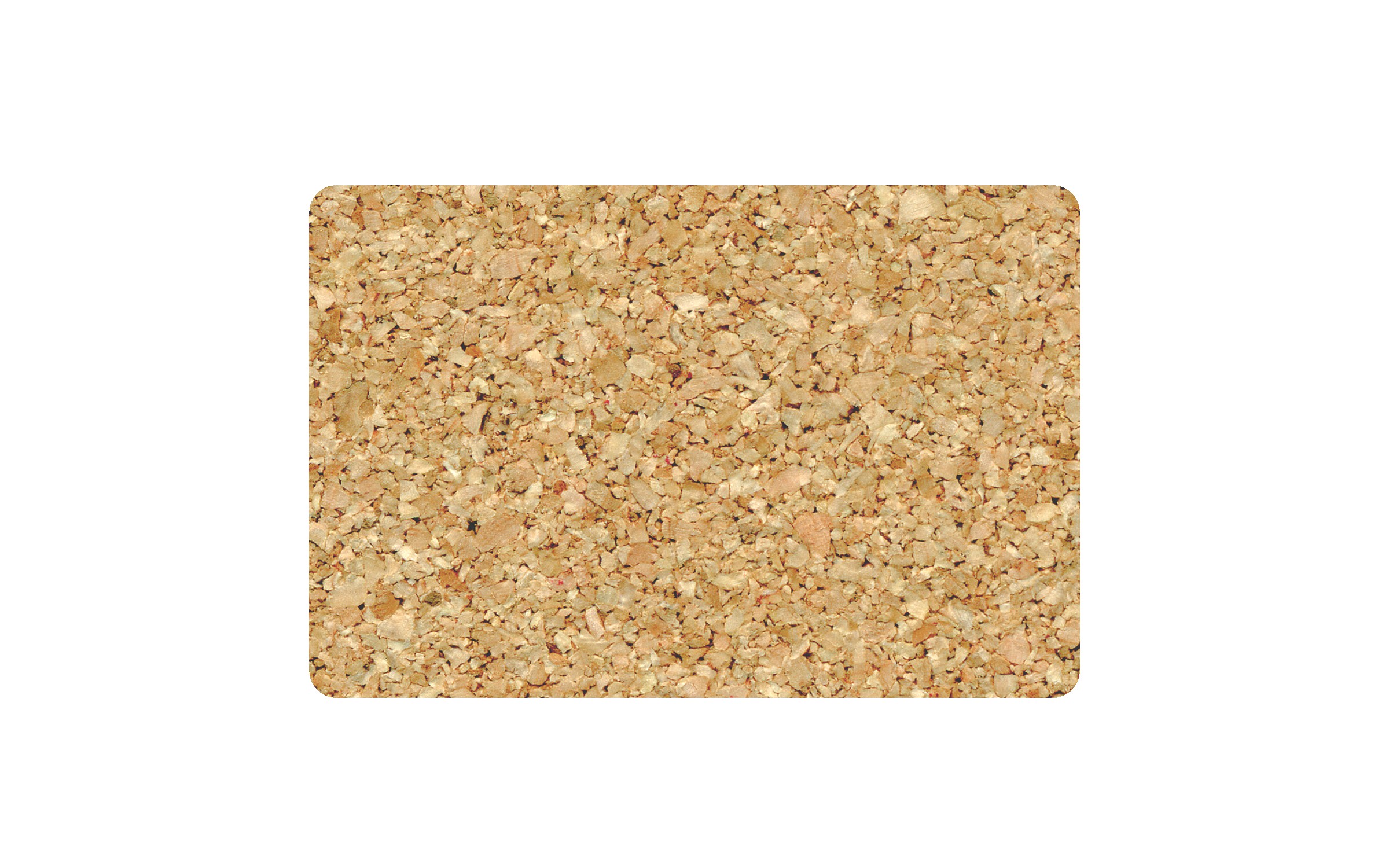 Picture of 6" Jumbo/King Cork Rectangle Coaster
