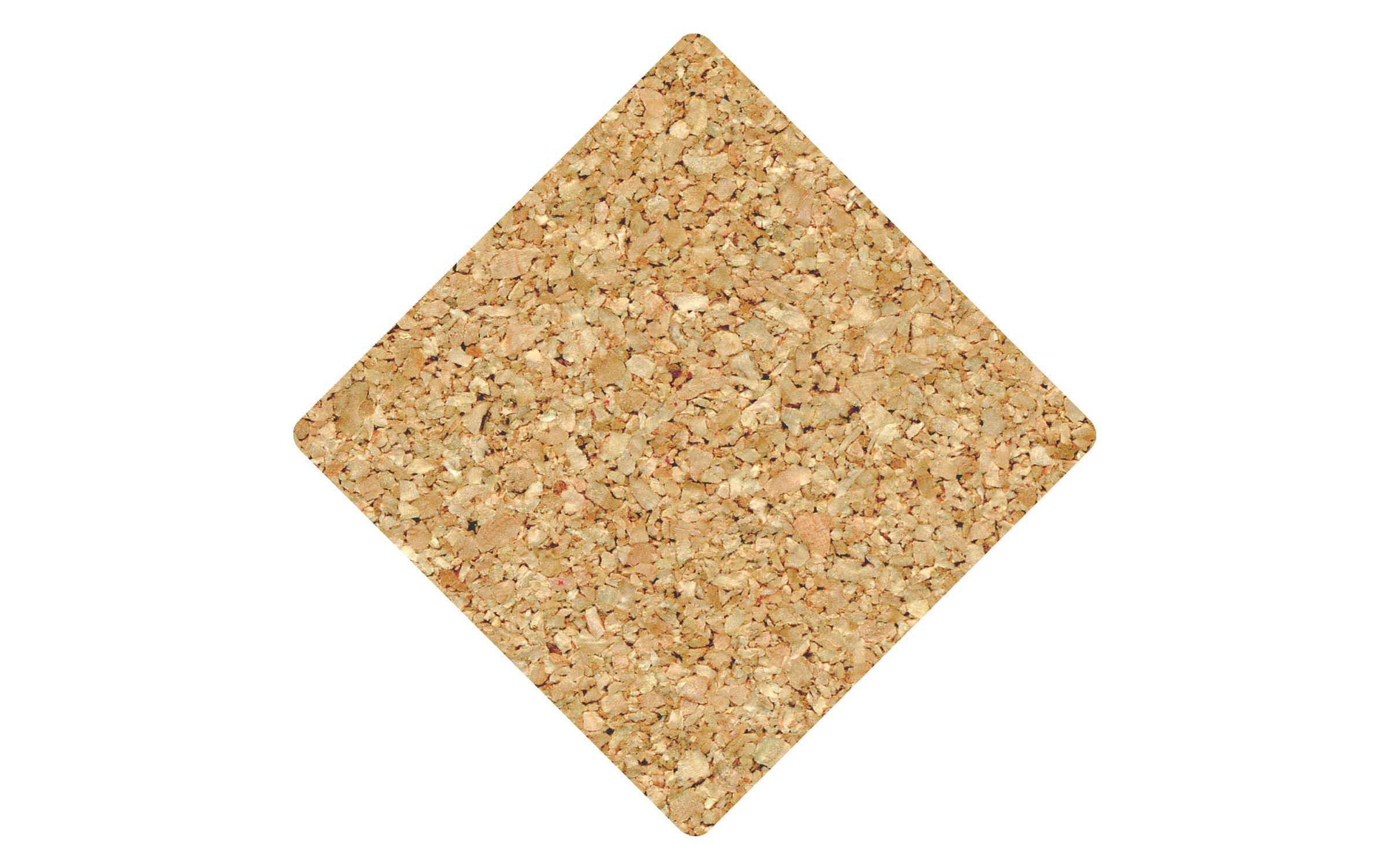 Picture of 4" Econo Diamond Cork Coaster