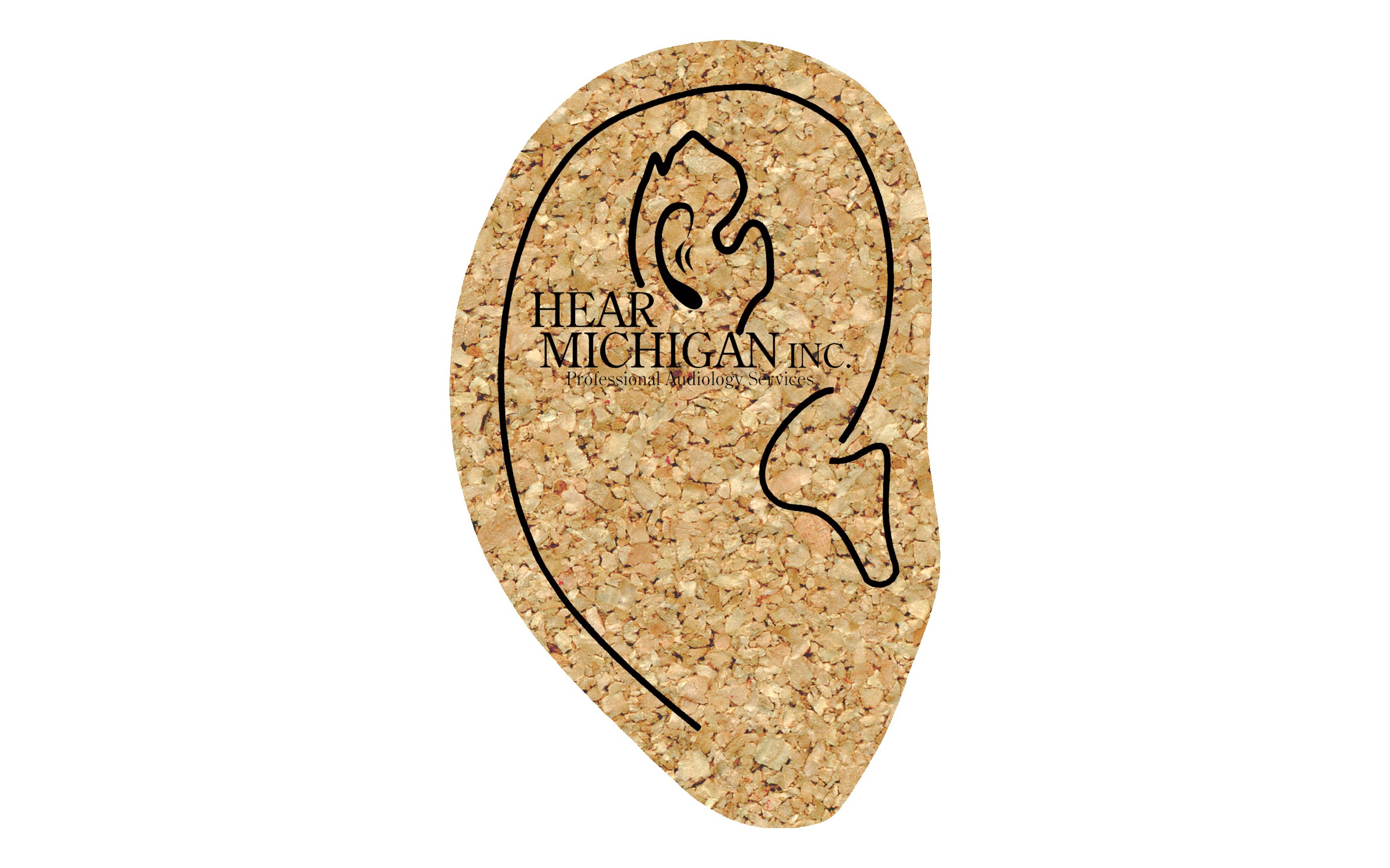 Picture of 4" Econo Cork Ear Coaster