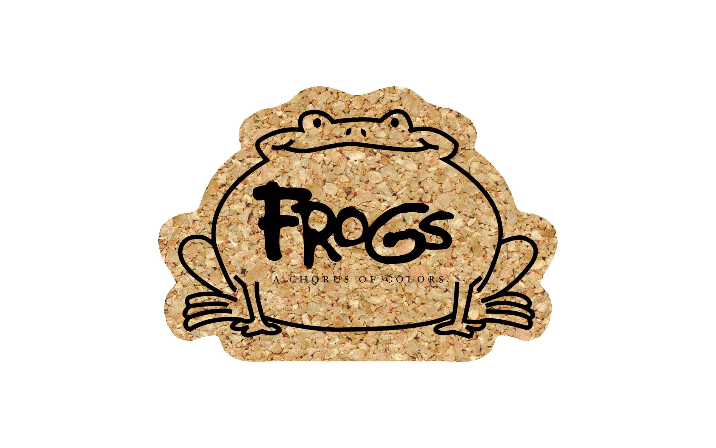 Picture of 4" Econo Cork Frog Coaster
