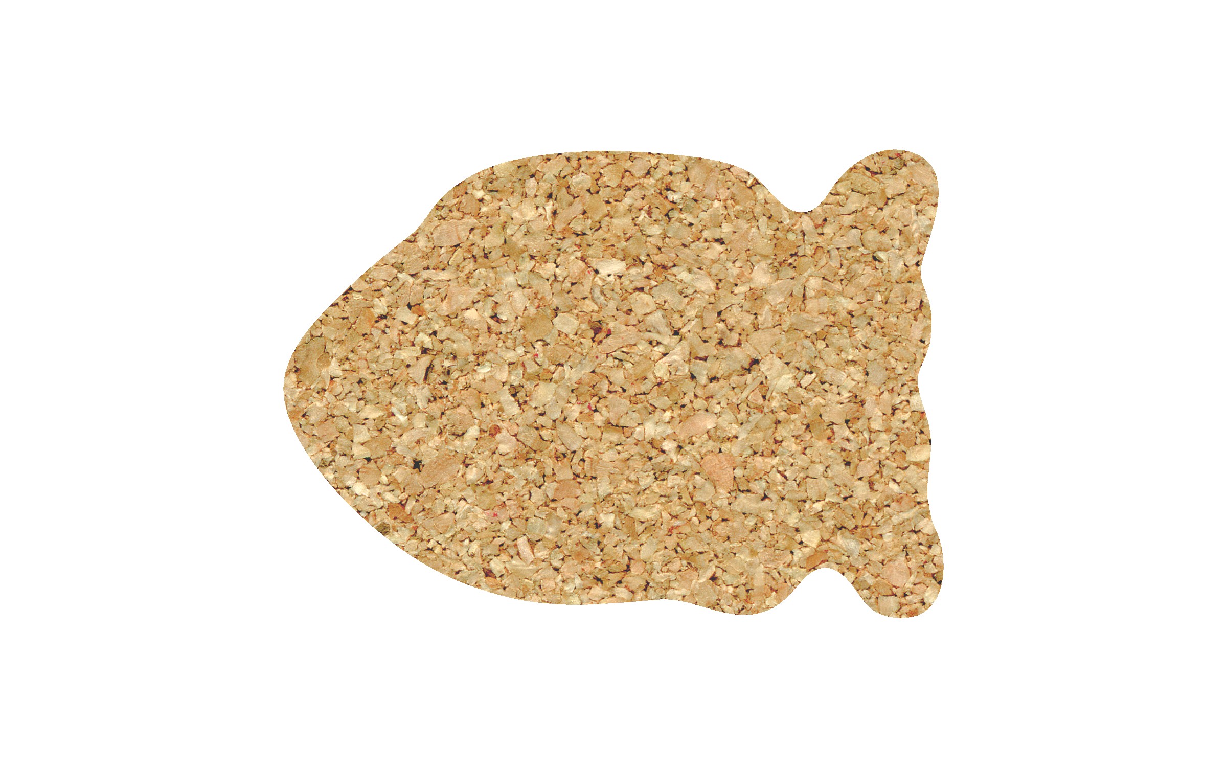 Picture of 4" Econo Cork Fish Coaster