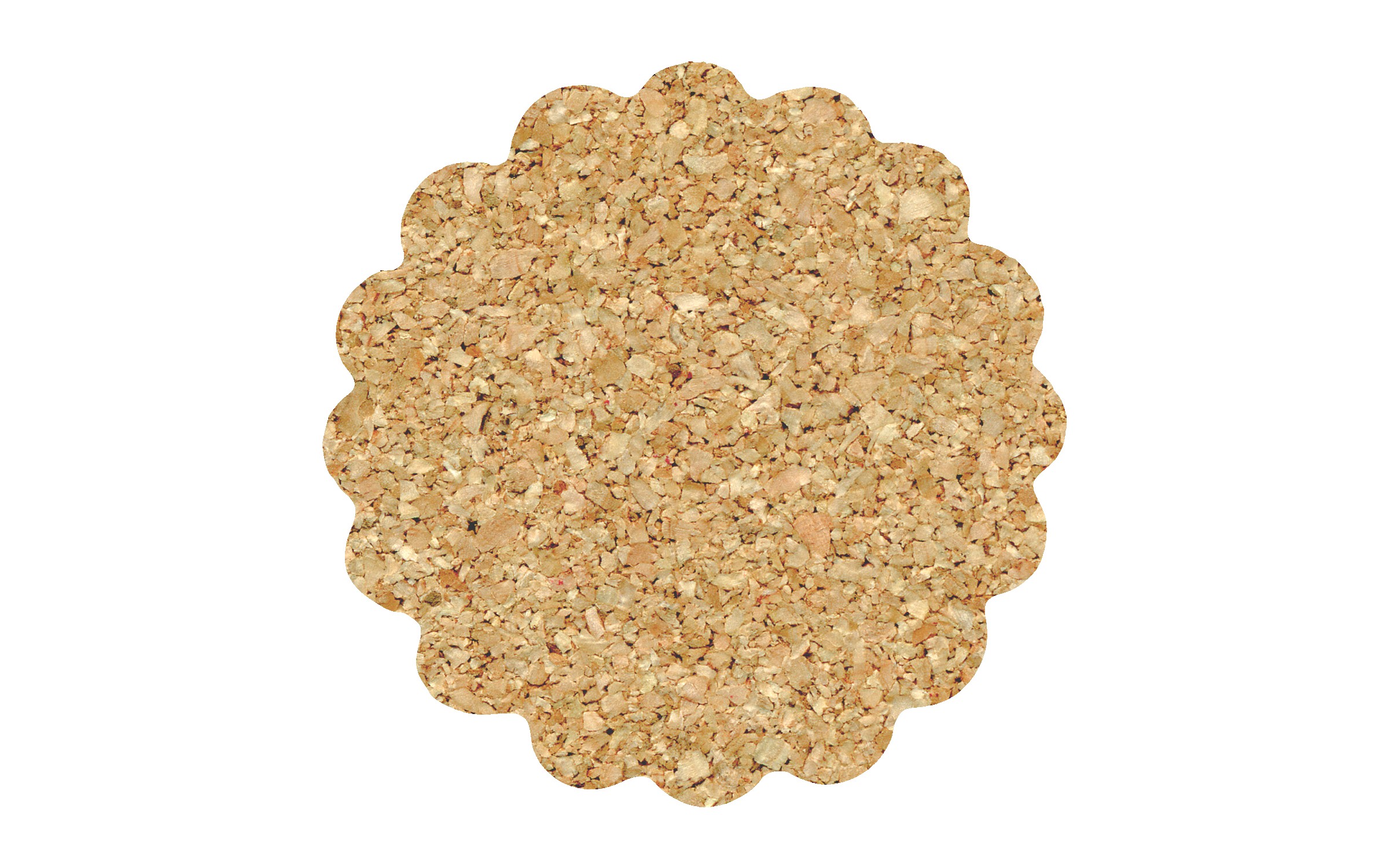 Picture of 4" Econo Cork Flower Coaster