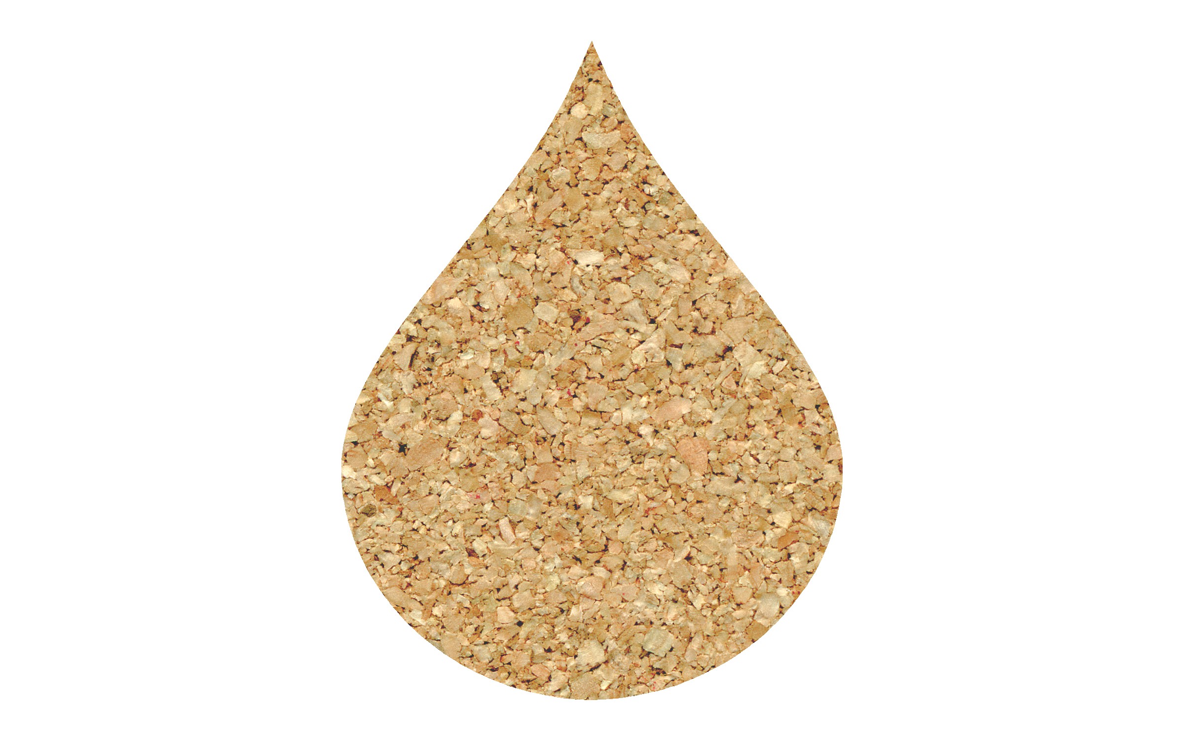 Picture of 4" Econo Cork Flame/Water Coaster