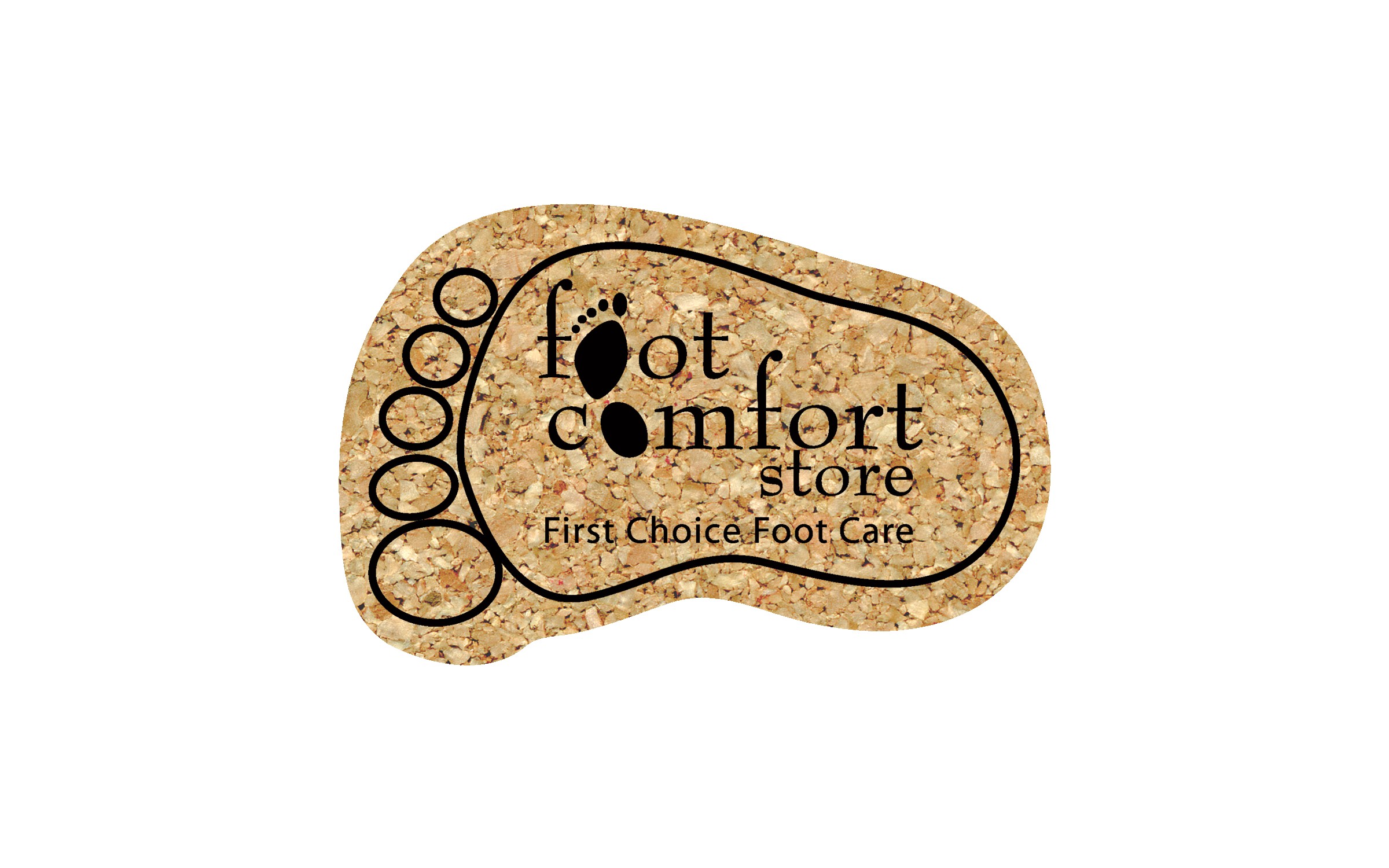 Picture of 4" Econo Cork Foot Coaster