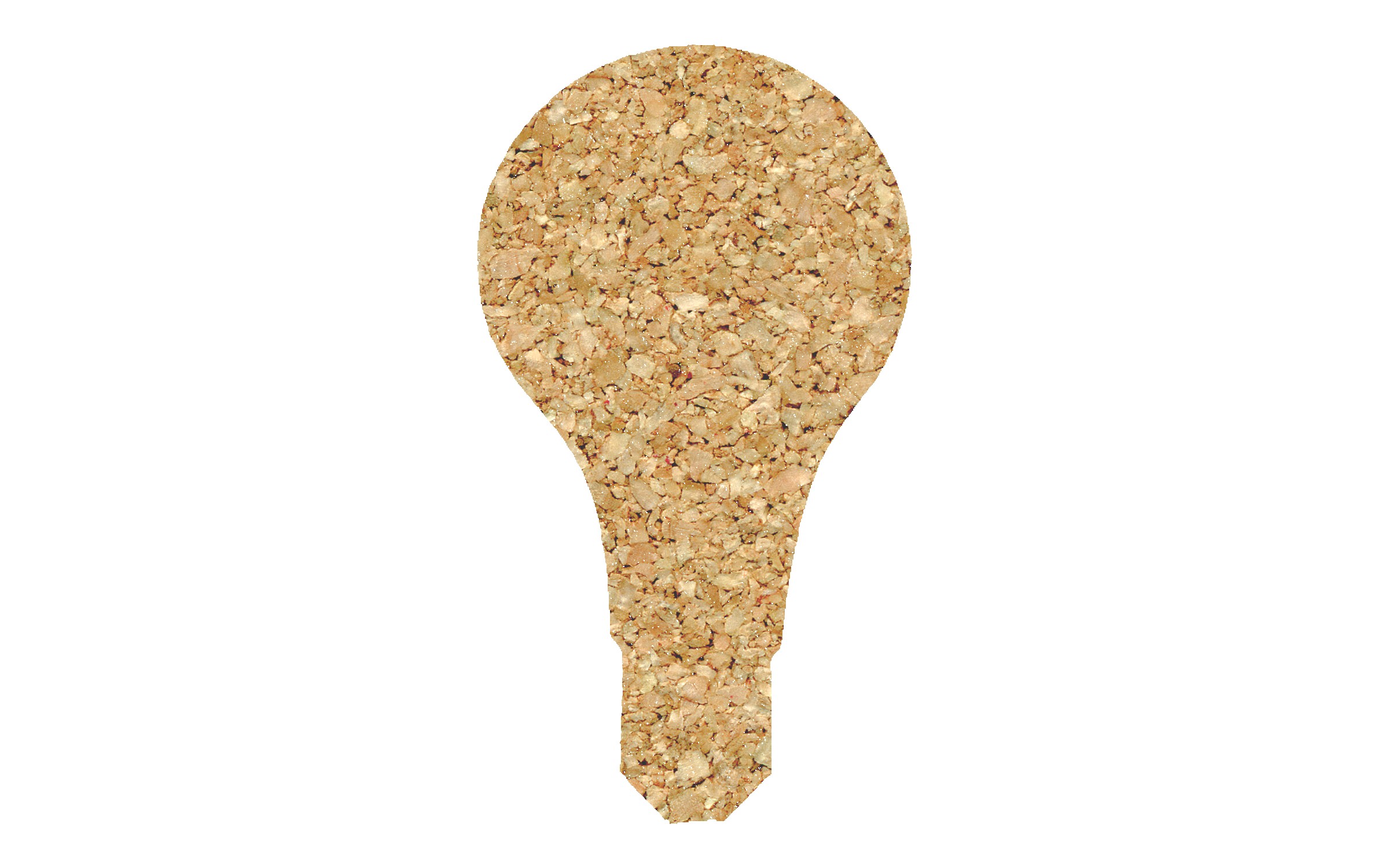 Picture of 4" Econo Cork Light Bulb Coaster