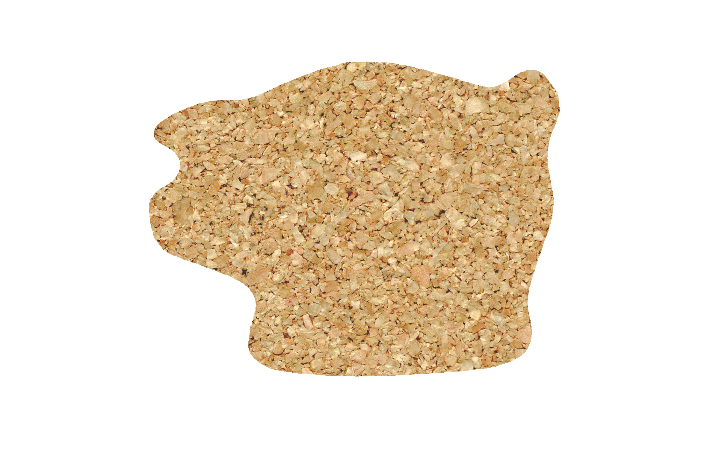 Picture of 4" Econo Cork Piggy Bank Coaster