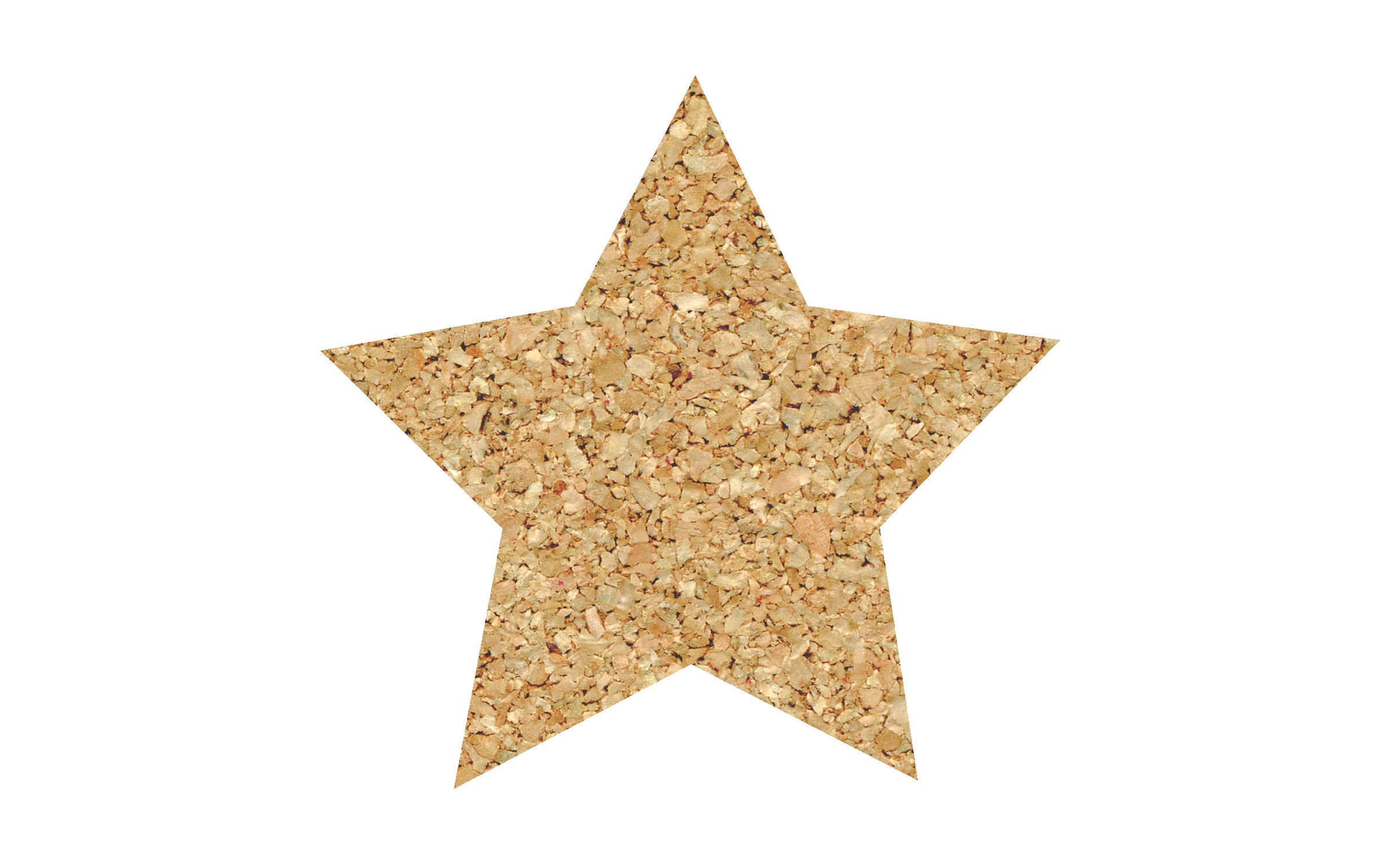 Picture of 4" Econo Cork Star Coaster