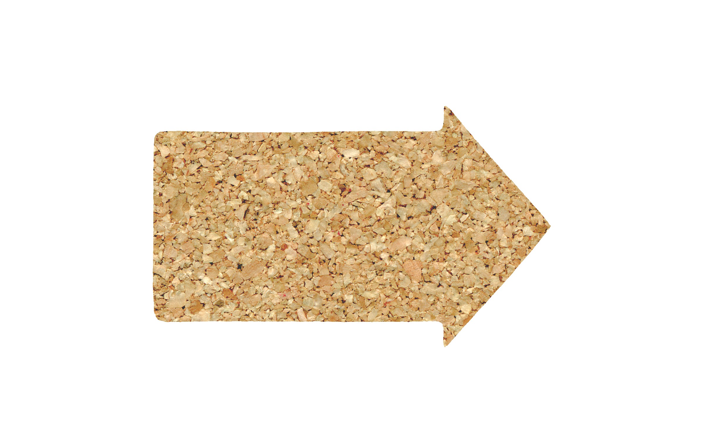 Picture of 5" Standard Cork Arrow Cork Coaster