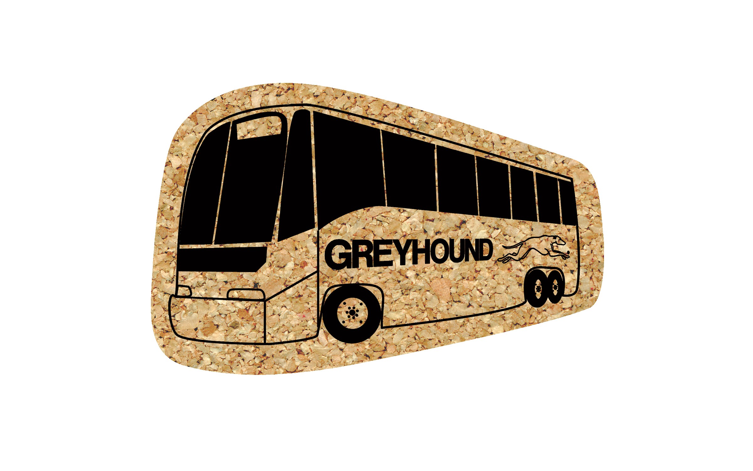 Picture of 5" Standard Cork Bus Coaster