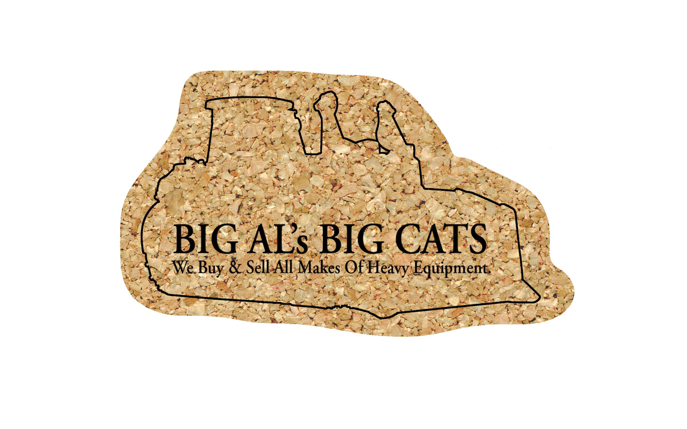 Picture of 5" Standard Cork Bulldozer Coaster