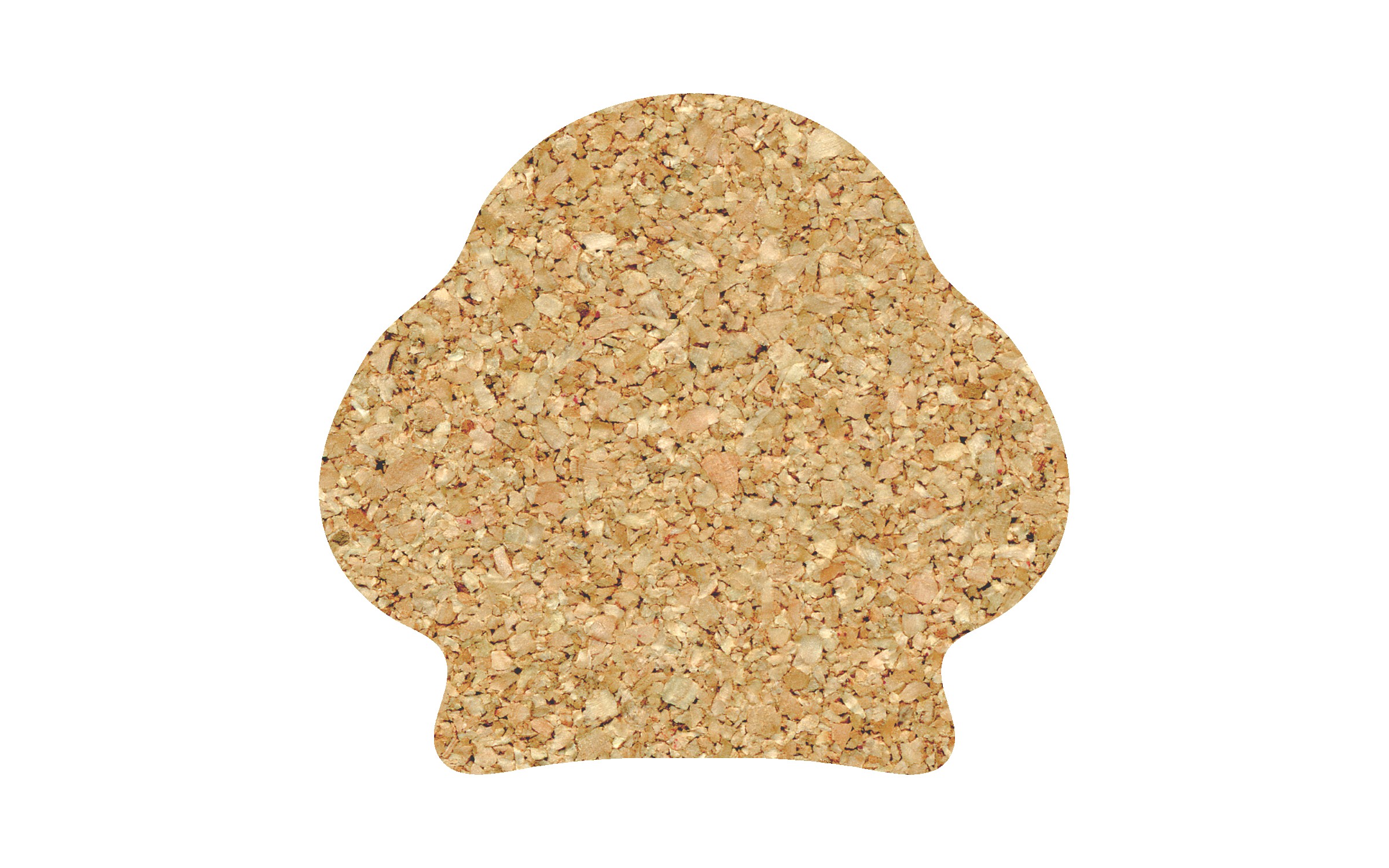 Picture of 5" Standard Cork Crab Coaster
