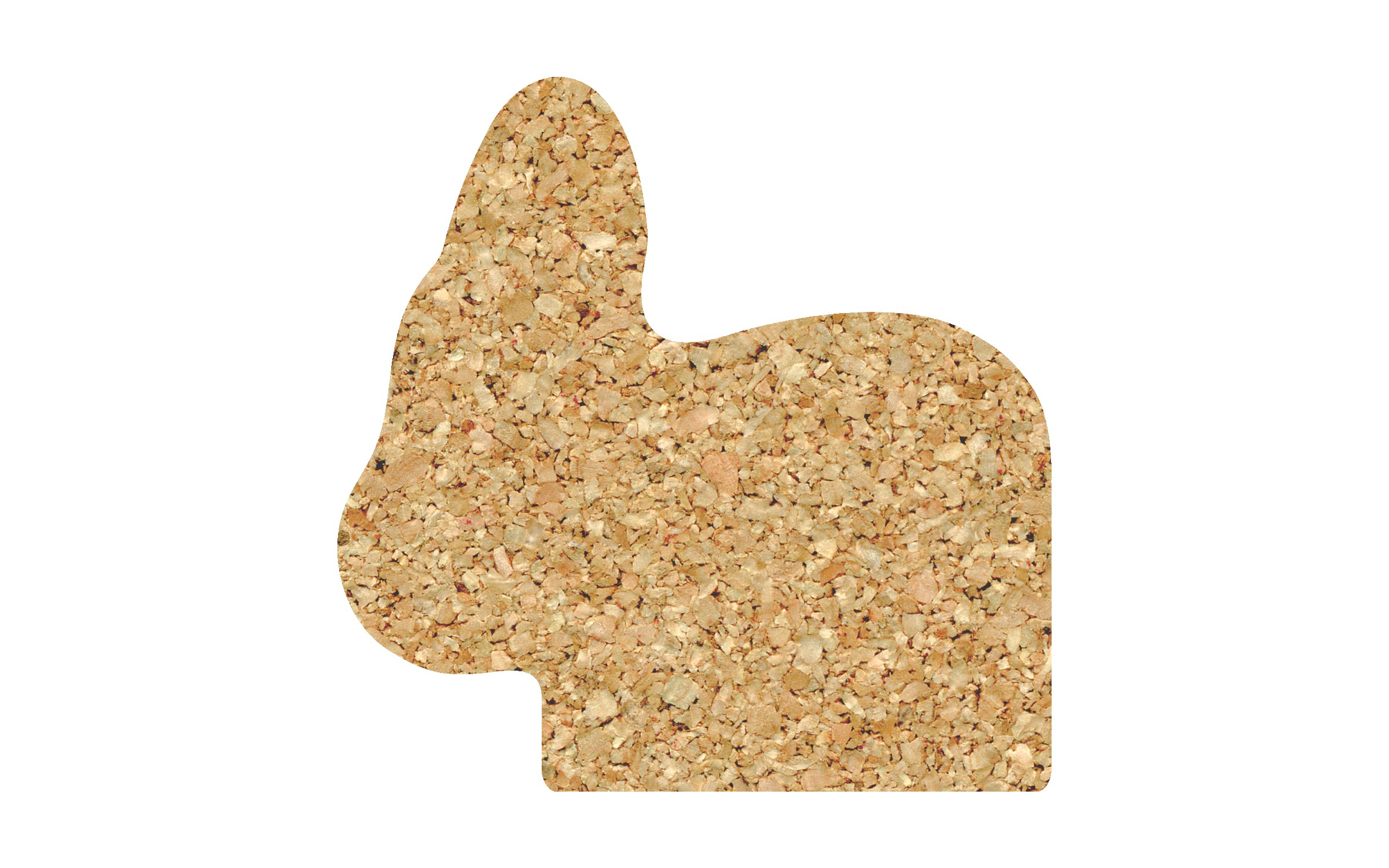 Picture of 5" Standard Cork Donkey Coaster
