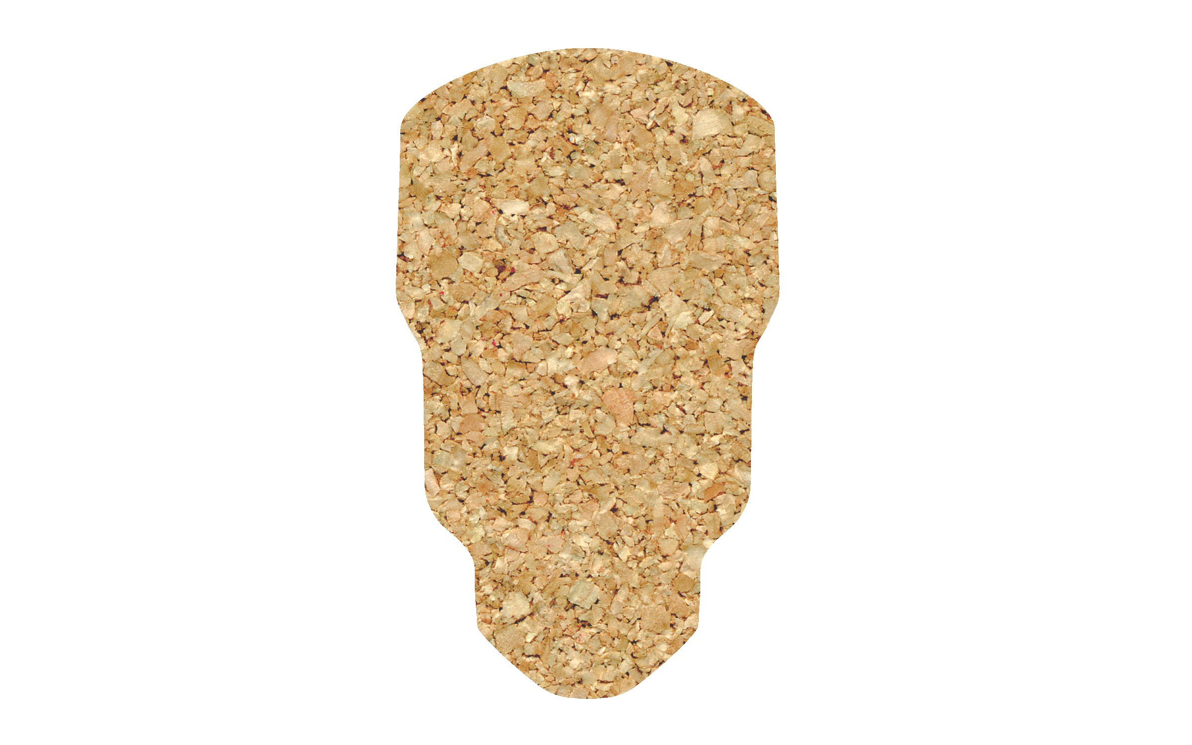 Picture of 5" Standard Cork Fluorescent Bulb Coaster