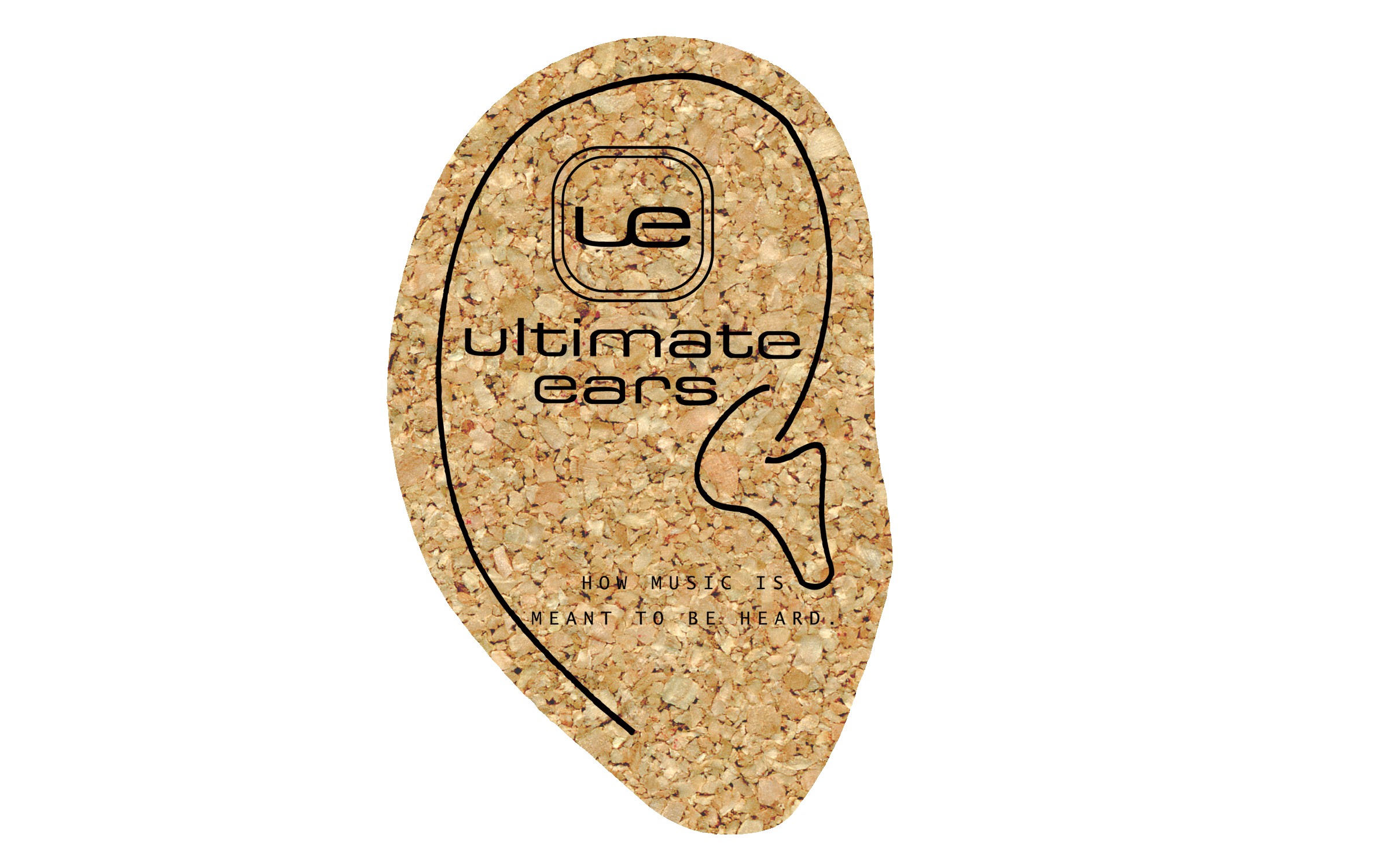 Picture of 5" Standard Cork Ear Coaster
