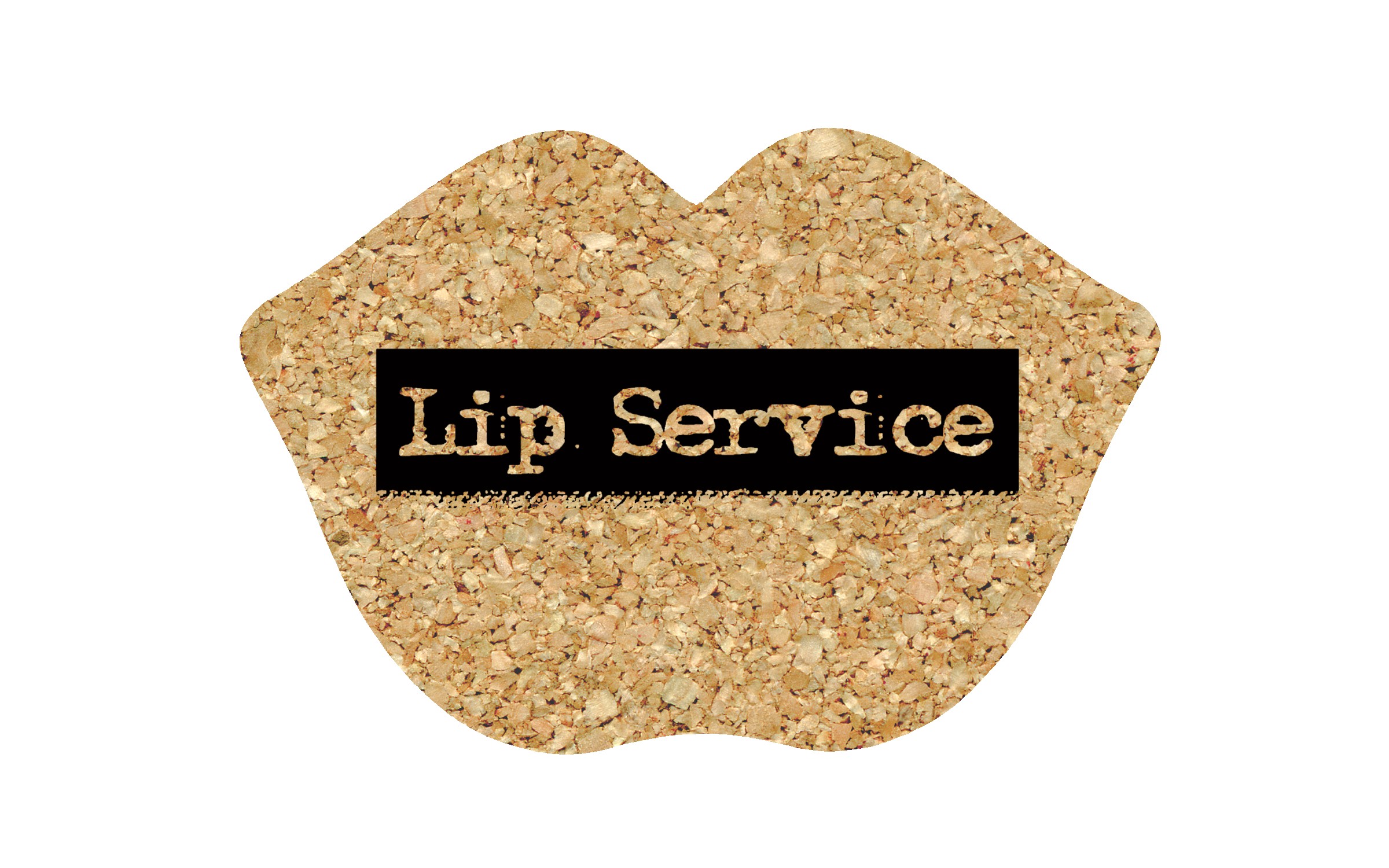Picture of 5" Standard Cork Lips Coaster