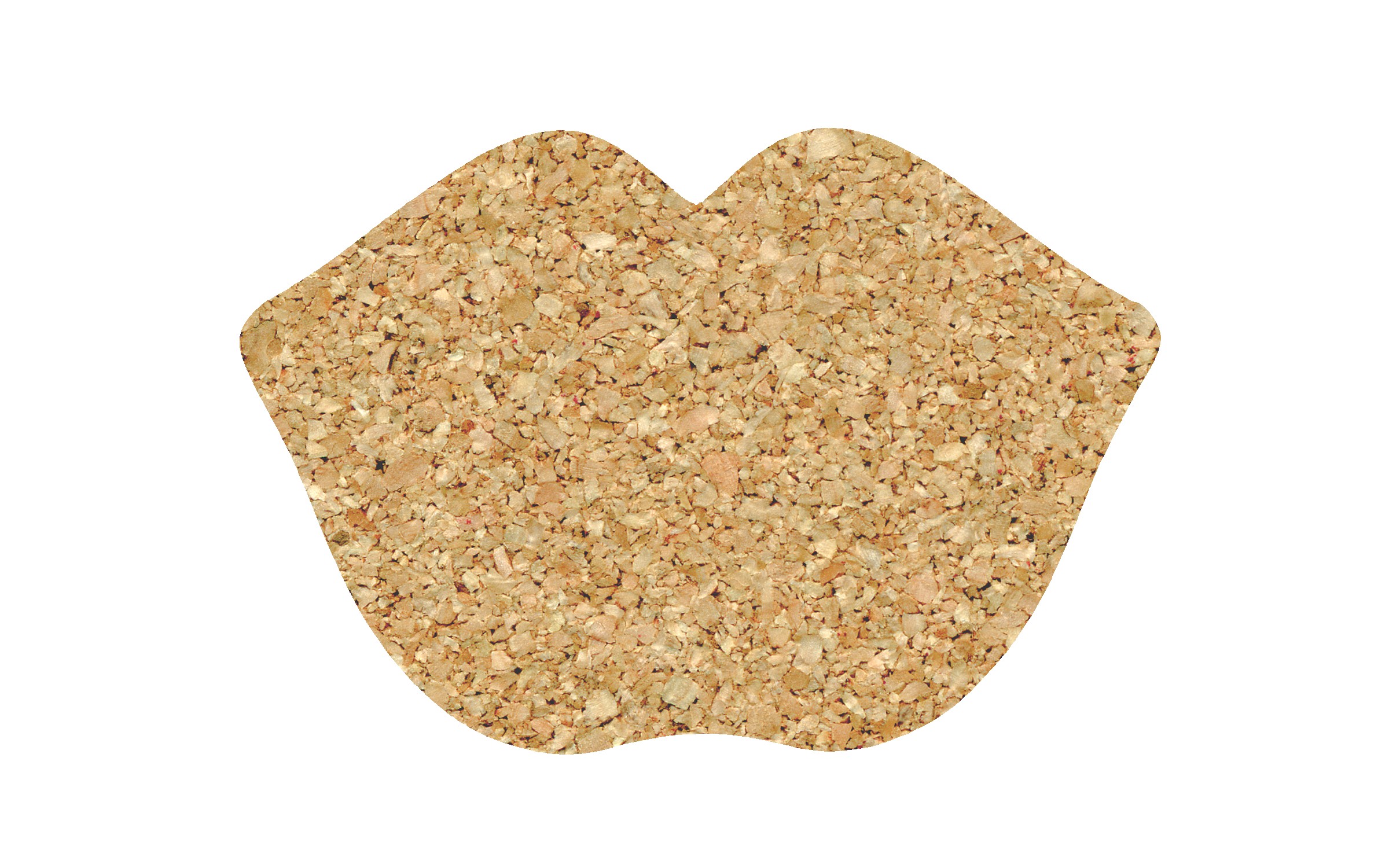 Picture of 5" Standard Cork Lips Coaster