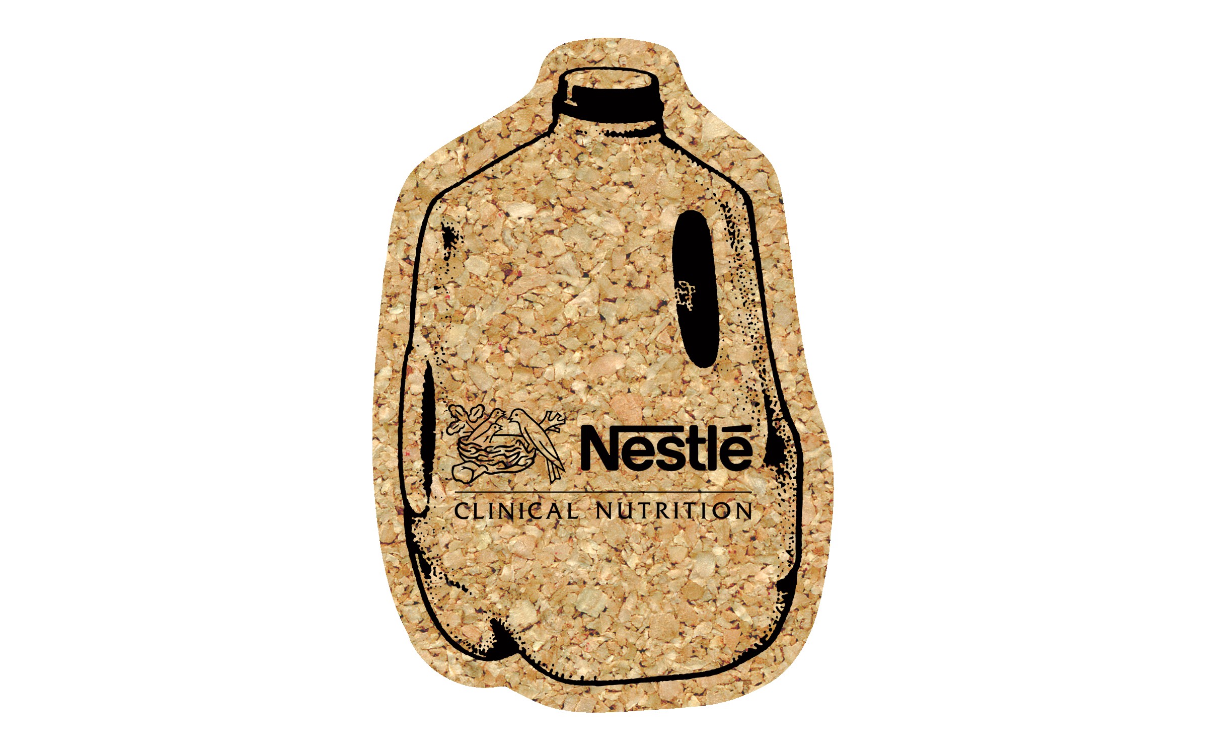 Picture of 5" Standard Cork Milk Jug Coaster