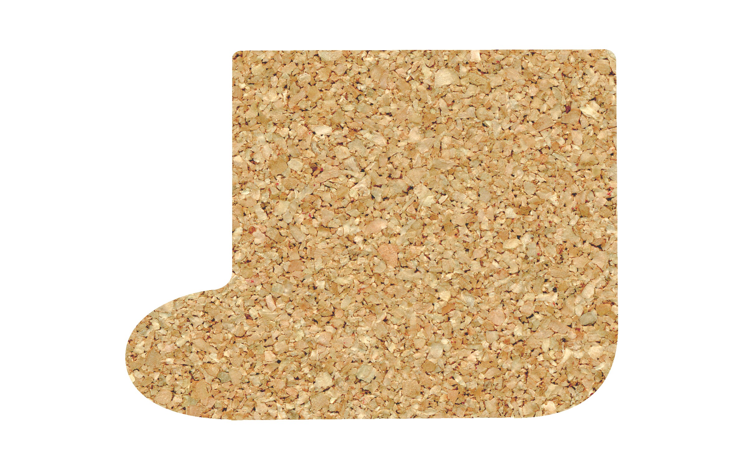 Picture of 5" Standard Cork Music Note Coaster