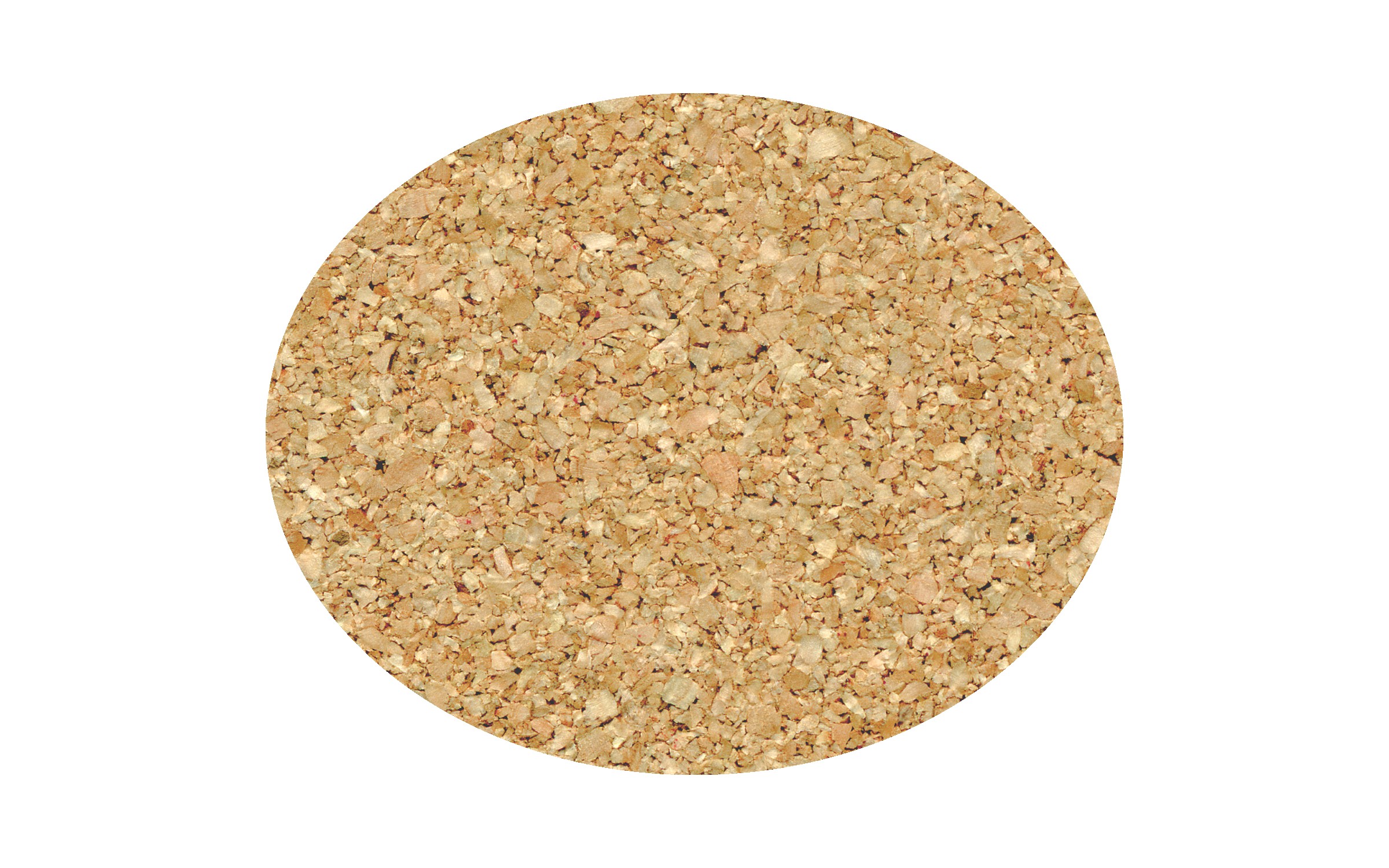 Picture of 5" Standard Cork Oval Coaster