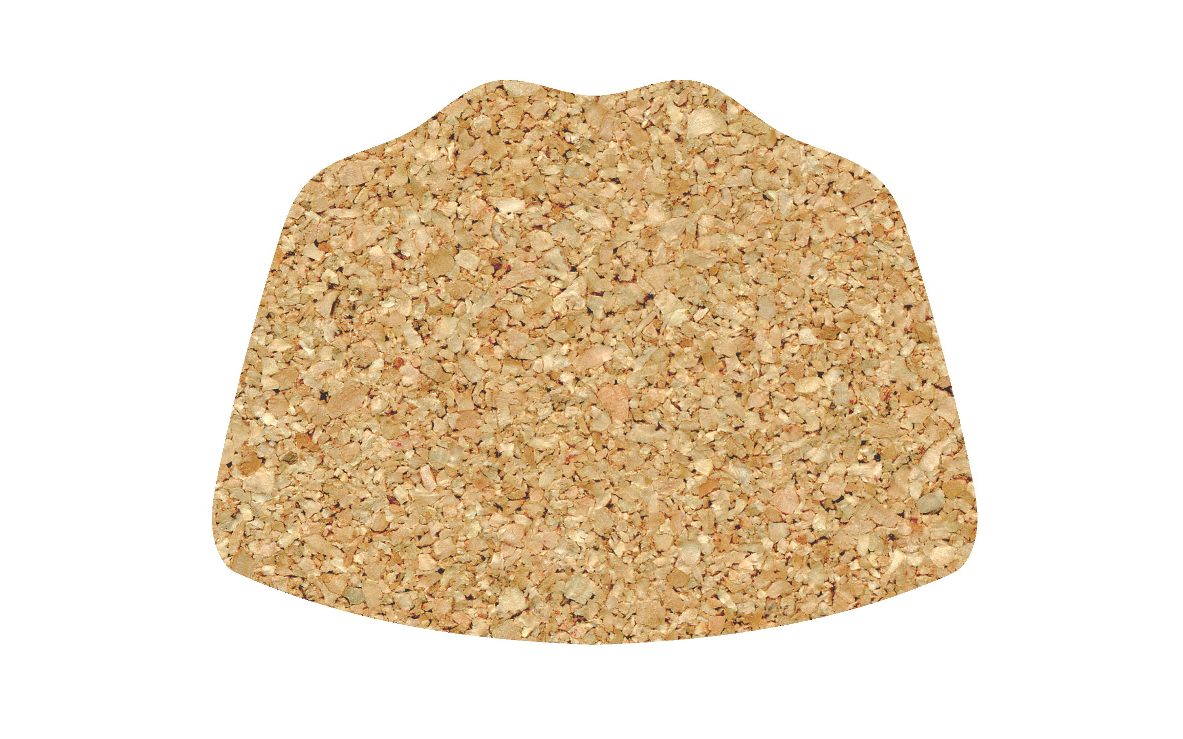 Picture of 5" Standard Cork Pet Dish Coaster