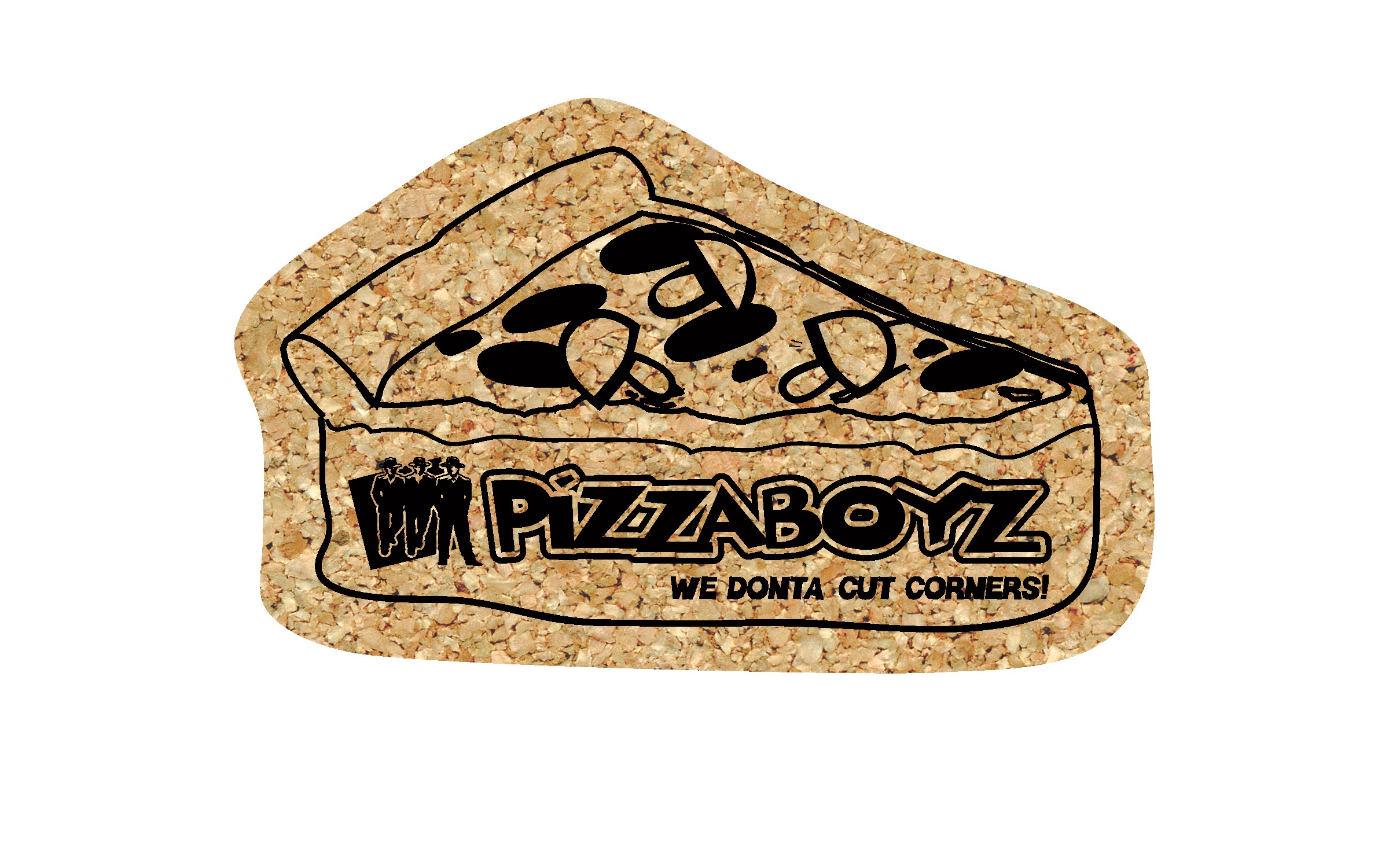 Picture of 5" Standard Cork Pizza/Pie Coaster