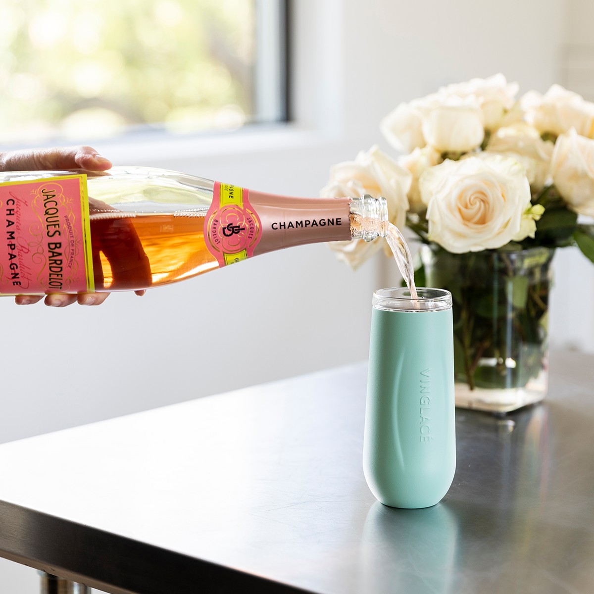 Picture of Vinglace 6 oz. Champagne Flute, Full Color Digital