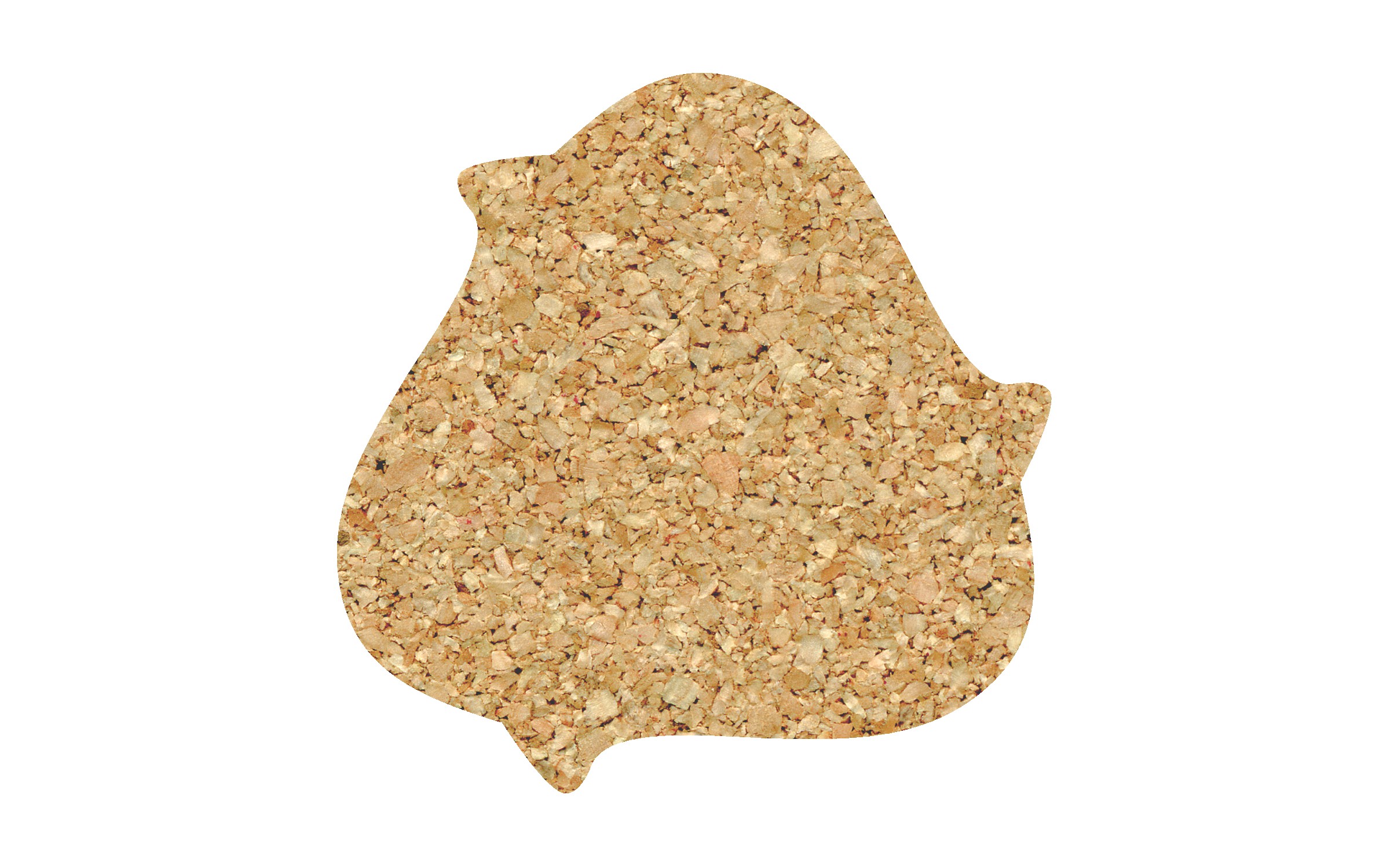 Picture of 5" Standard Cork Recycle Arrows Cork Coaster