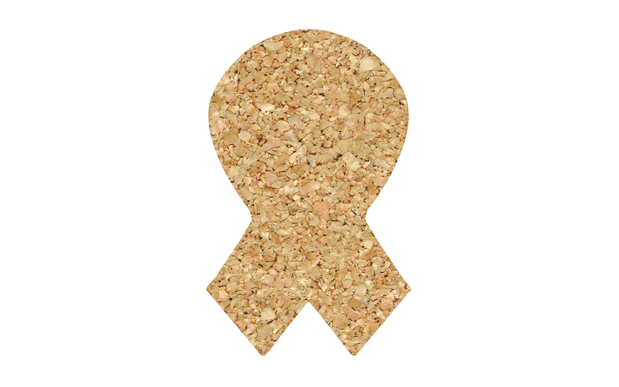 Picture of 5" Standard Cork Ribbon Coaster