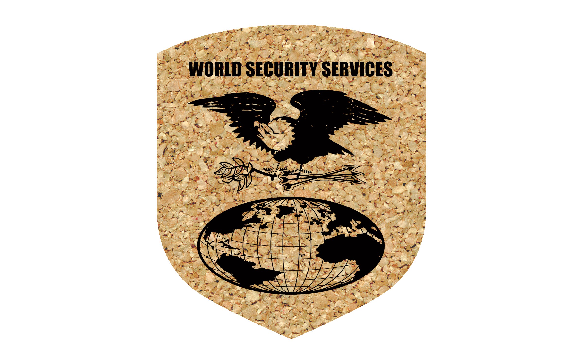 Picture of 5" Standard Cork Shield Coaster