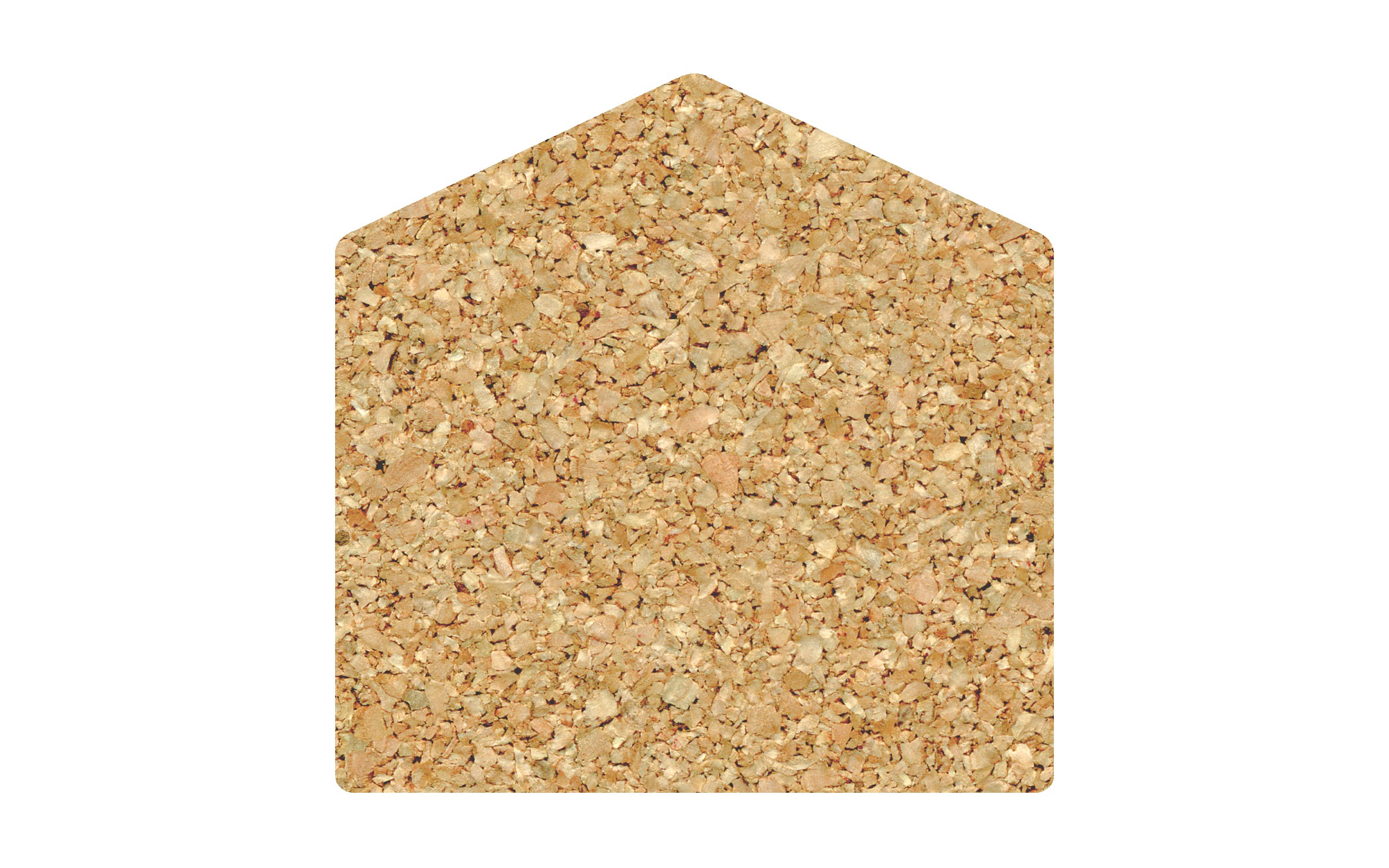 Picture of 5" Standard Cork Schoolhouse Coaster